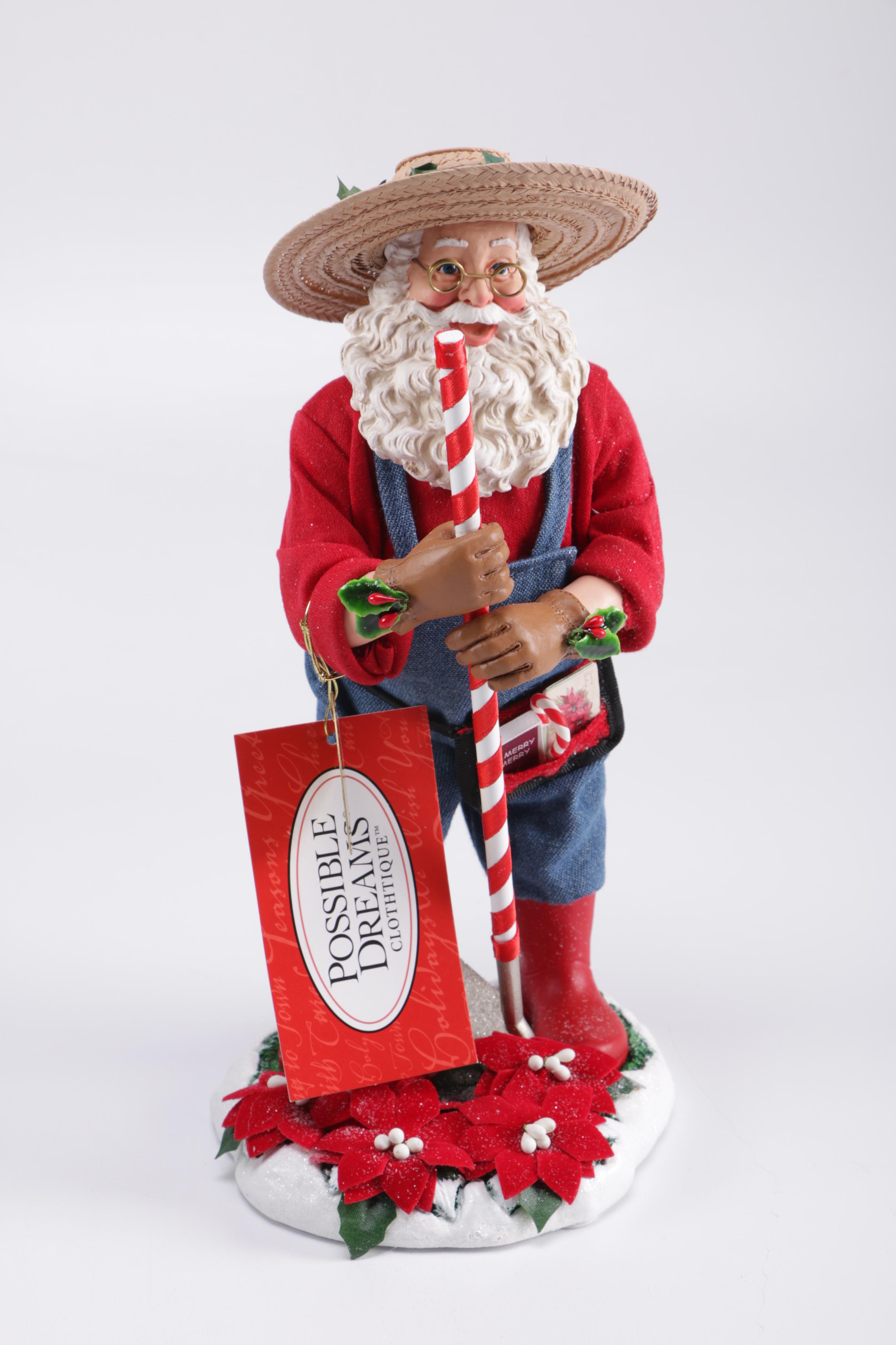 Christmas Figurines Including Possible Dreams