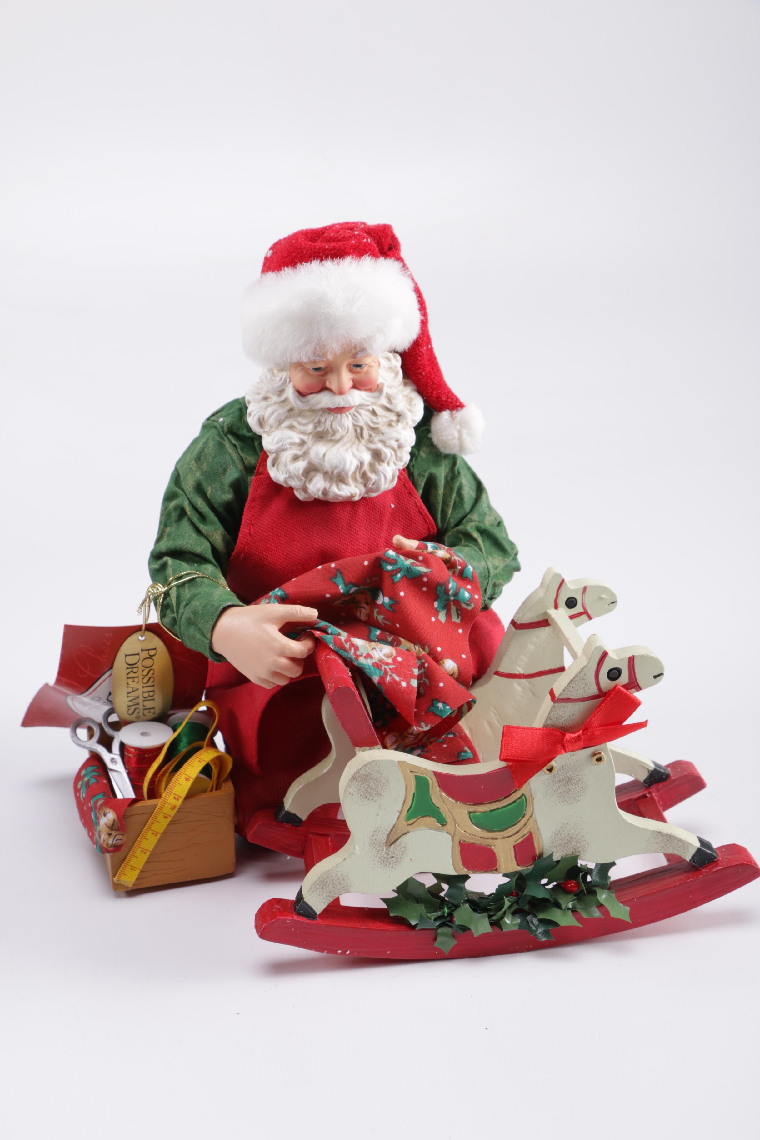 Christmas Figurines Including Possible Dreams