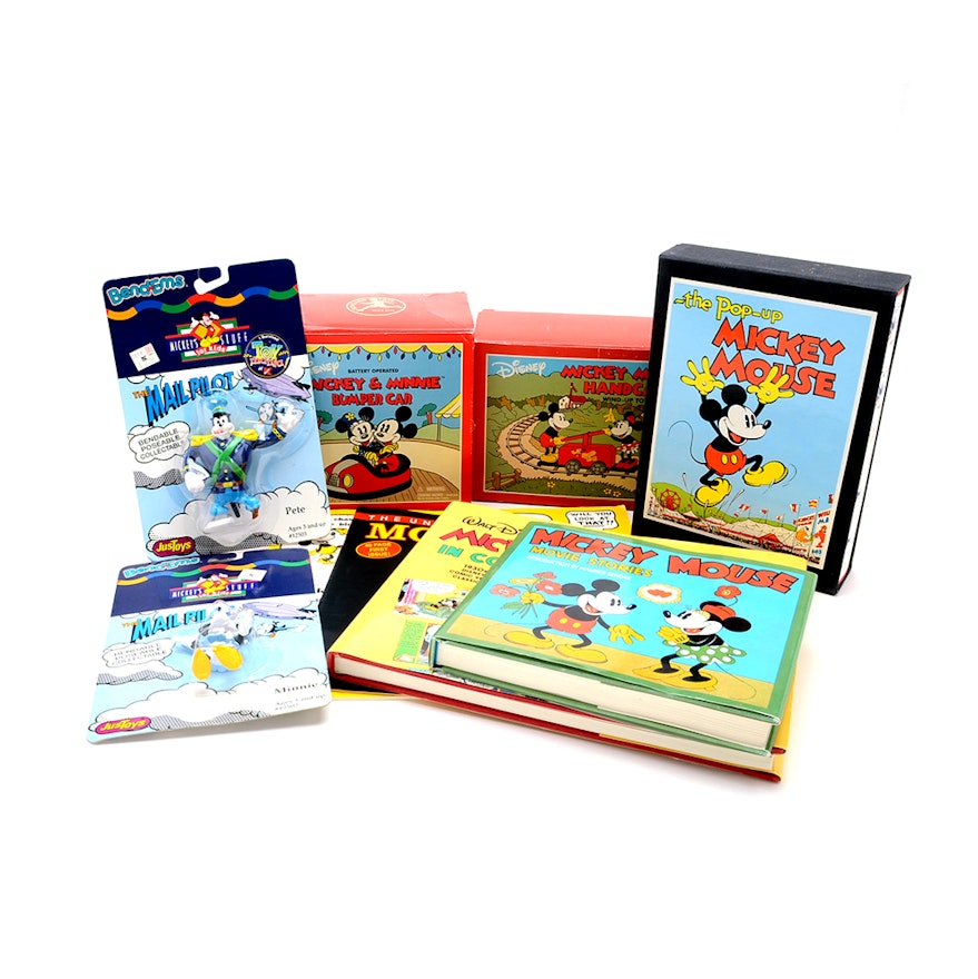 1930s-Style Disney Mickey Mouse Toys and Books