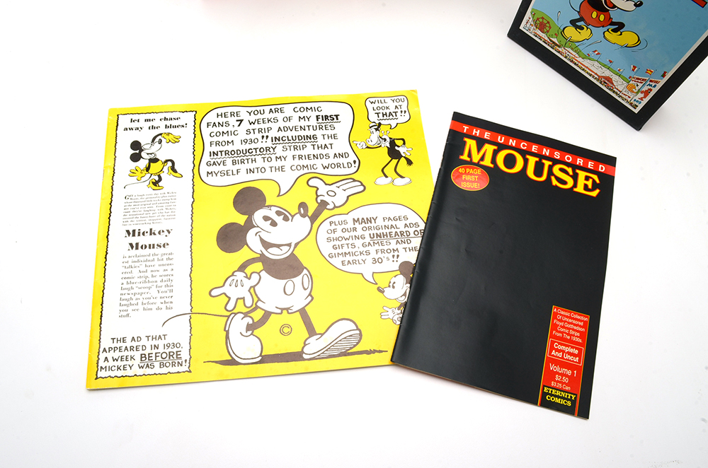 1930s-Style Disney Mickey Mouse Toys and Books