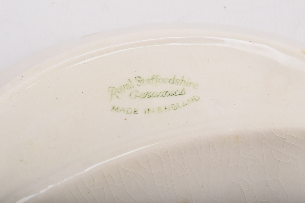 Clarice Cliff Royal Staffordshire Coffee Cup and Bone Dish