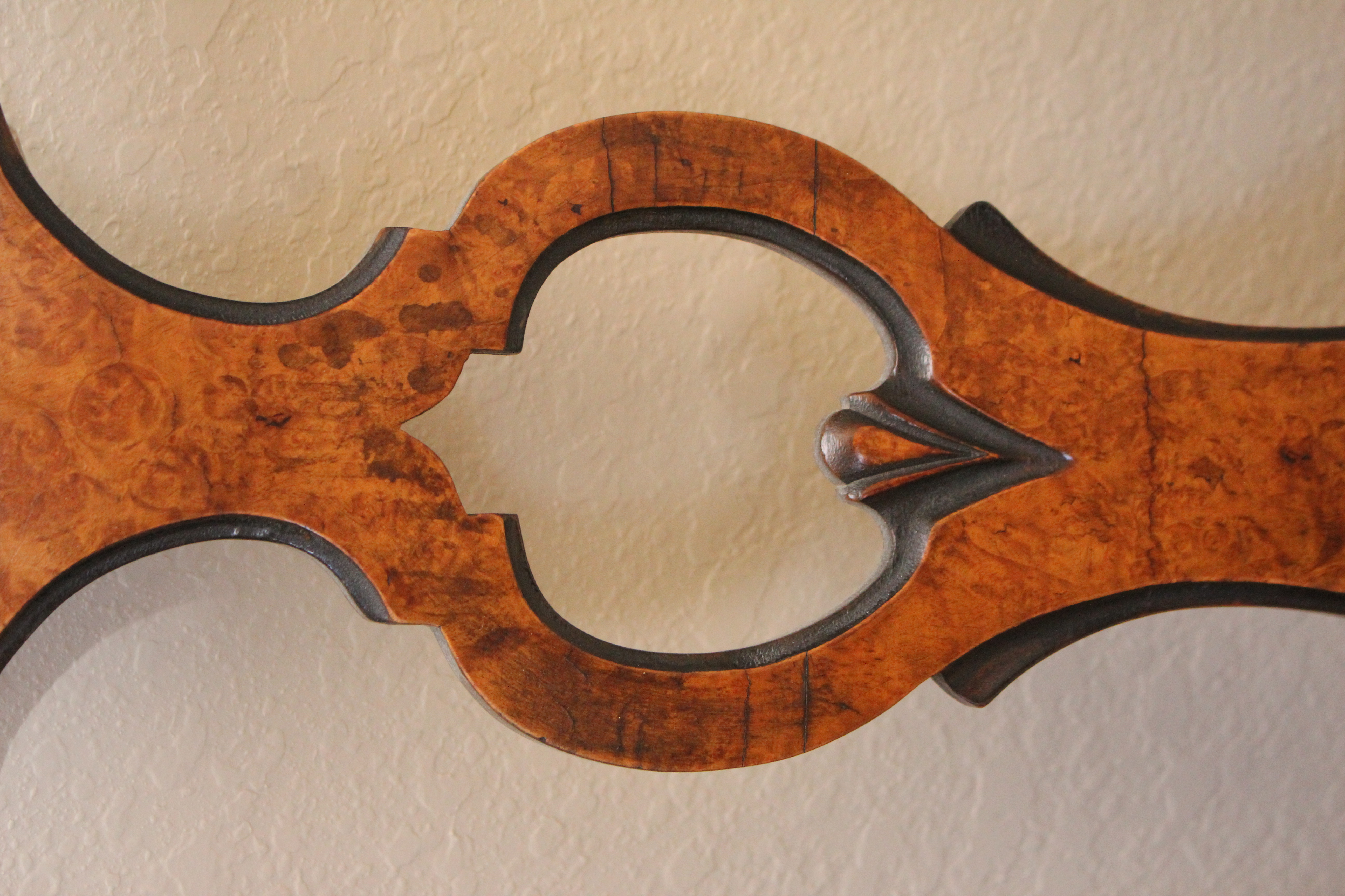 Antique Queen Anne Style Vanity Dresser by Berkey and Gay With Chair