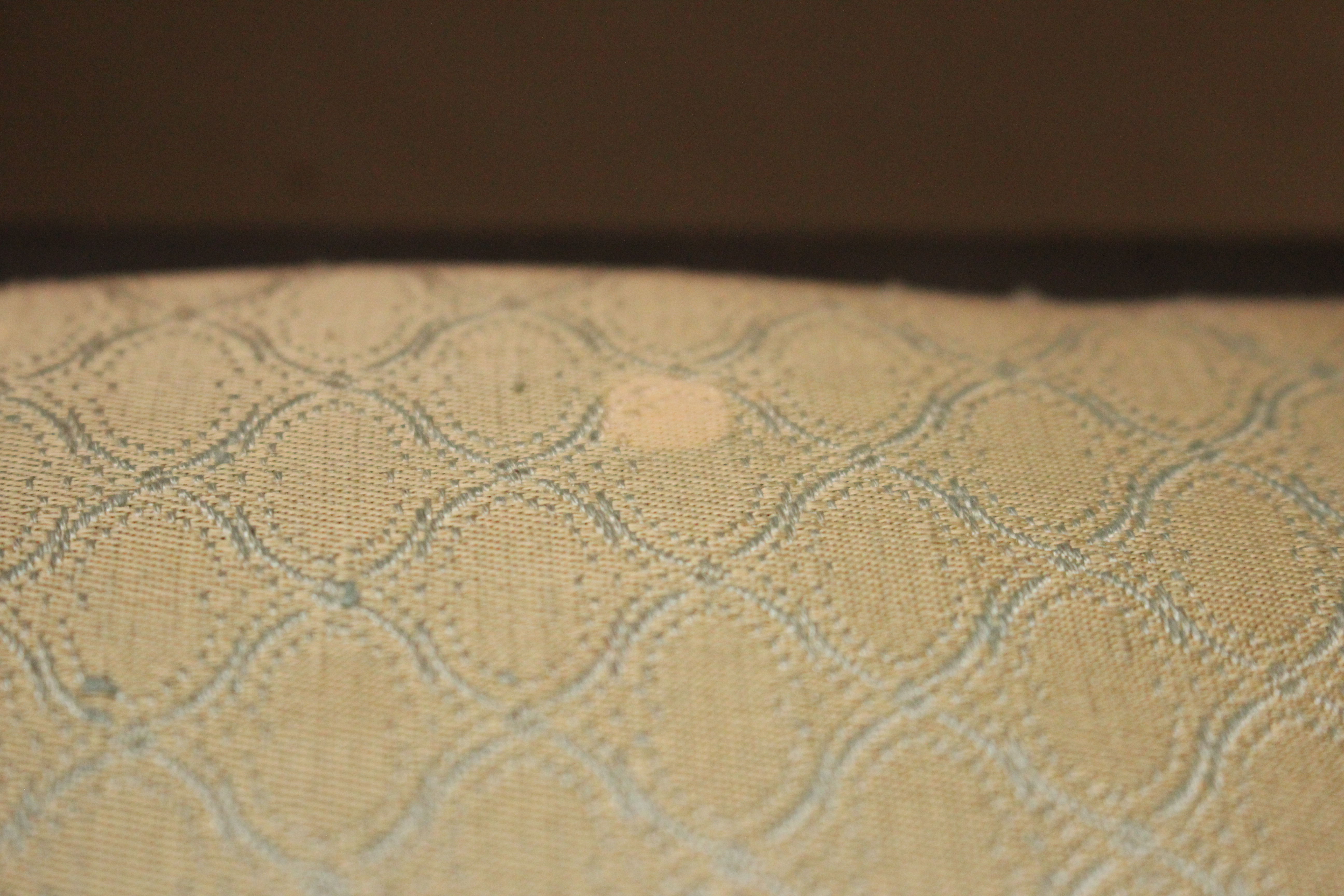 Antique Queen Anne Style Vanity Dresser by Berkey and Gay With Chair