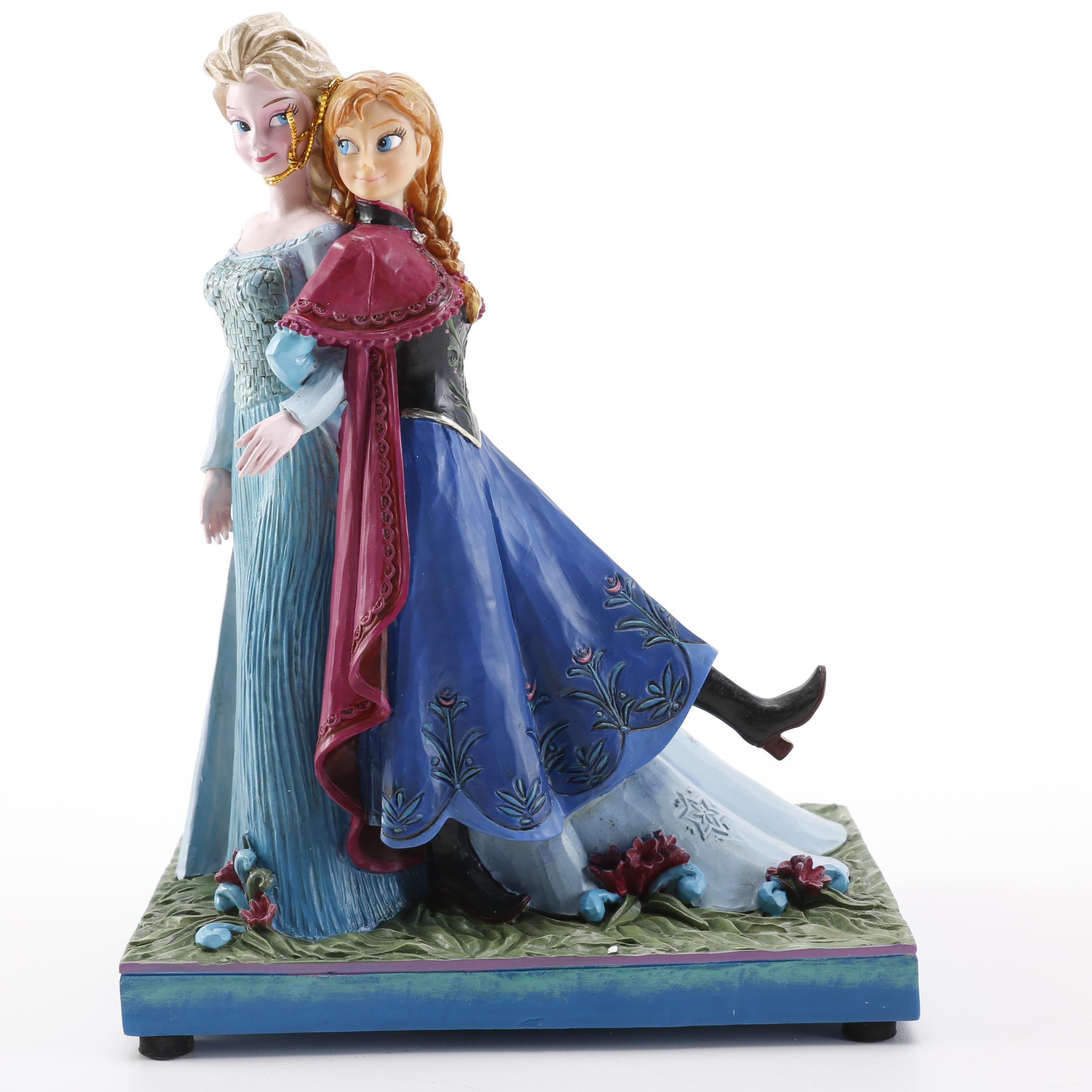 Jim Shore Figurines From "Frozen" Including a Music Box