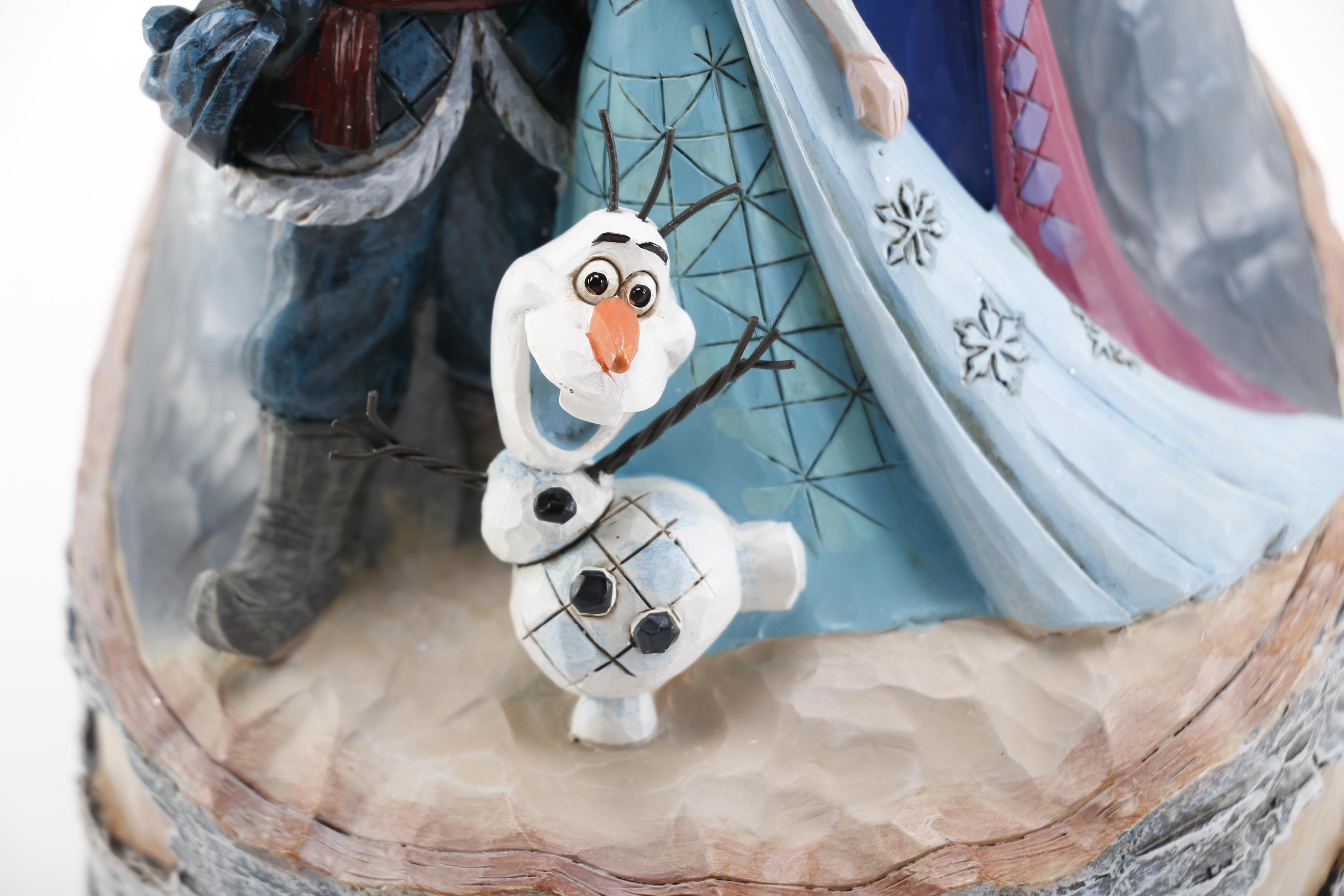 Jim Shore Figurines From "Frozen" Including a Music Box