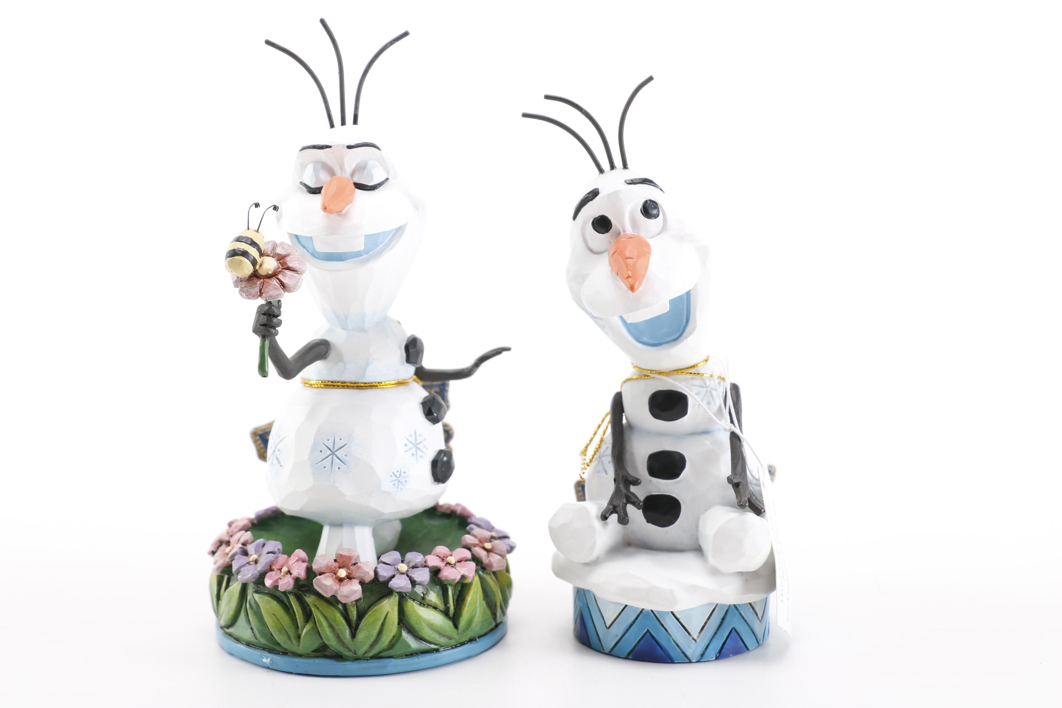 Jim Shore Figurines From "Frozen" Including a Music Box