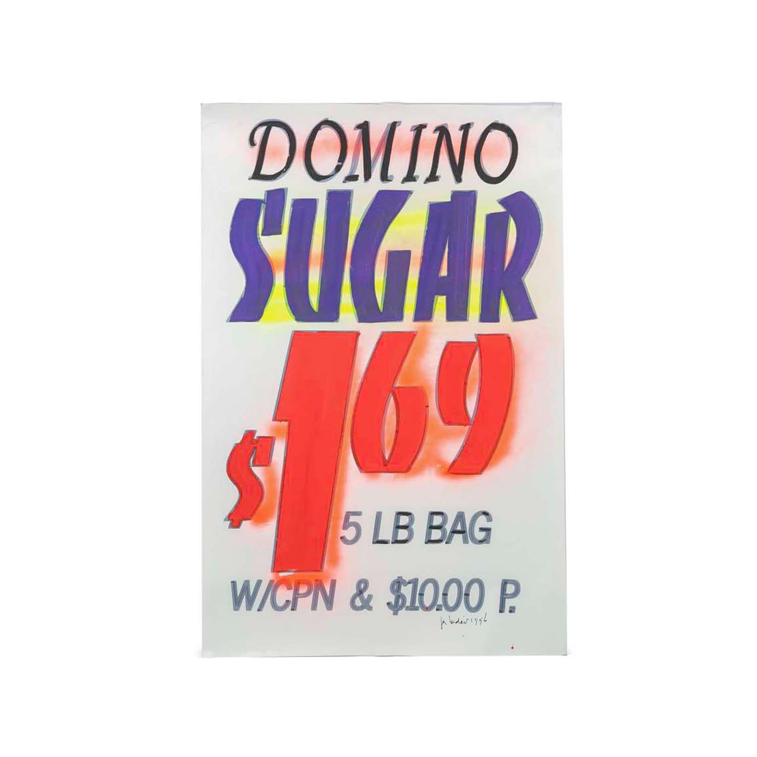 Jan Henderikse Original Mixed Media Advertisement