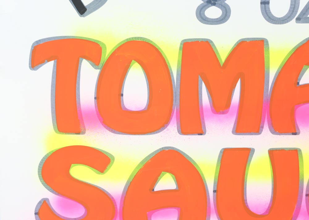 Jan Henderikse Original Mixed Media Advertisement