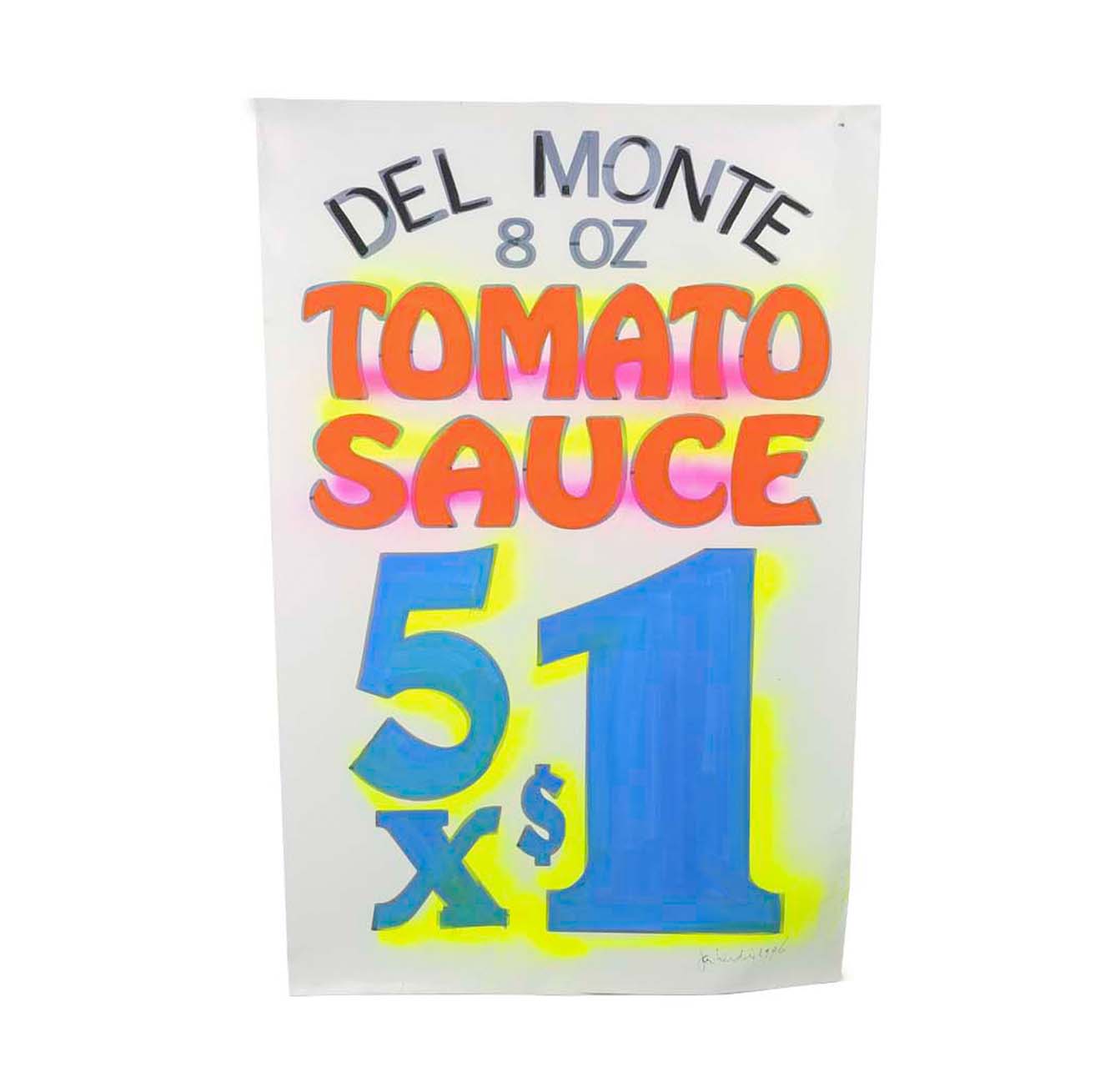 Jan Henderikse Original Mixed Media Advertisement