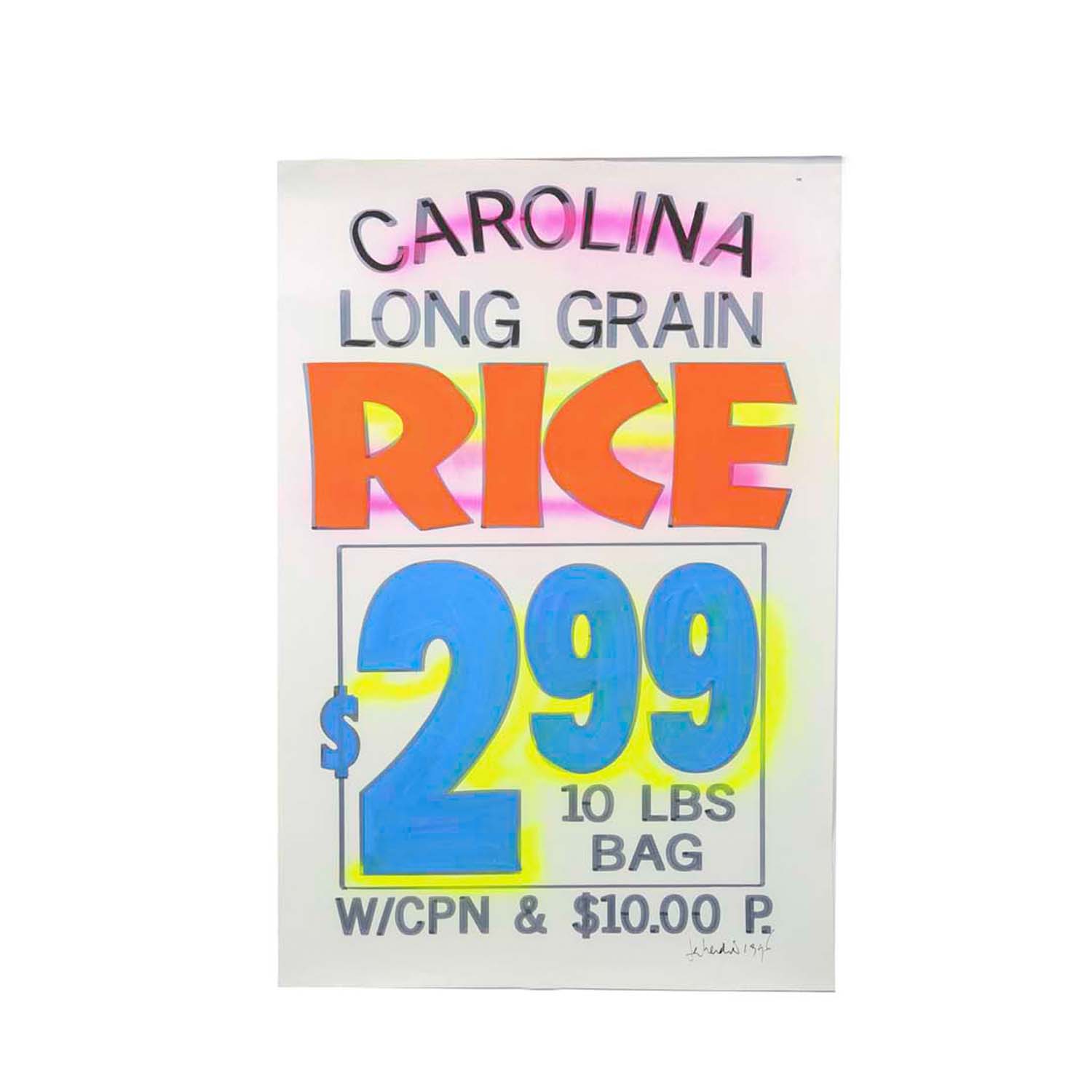 Jan Henderikse Original Mixed Media Advertisement