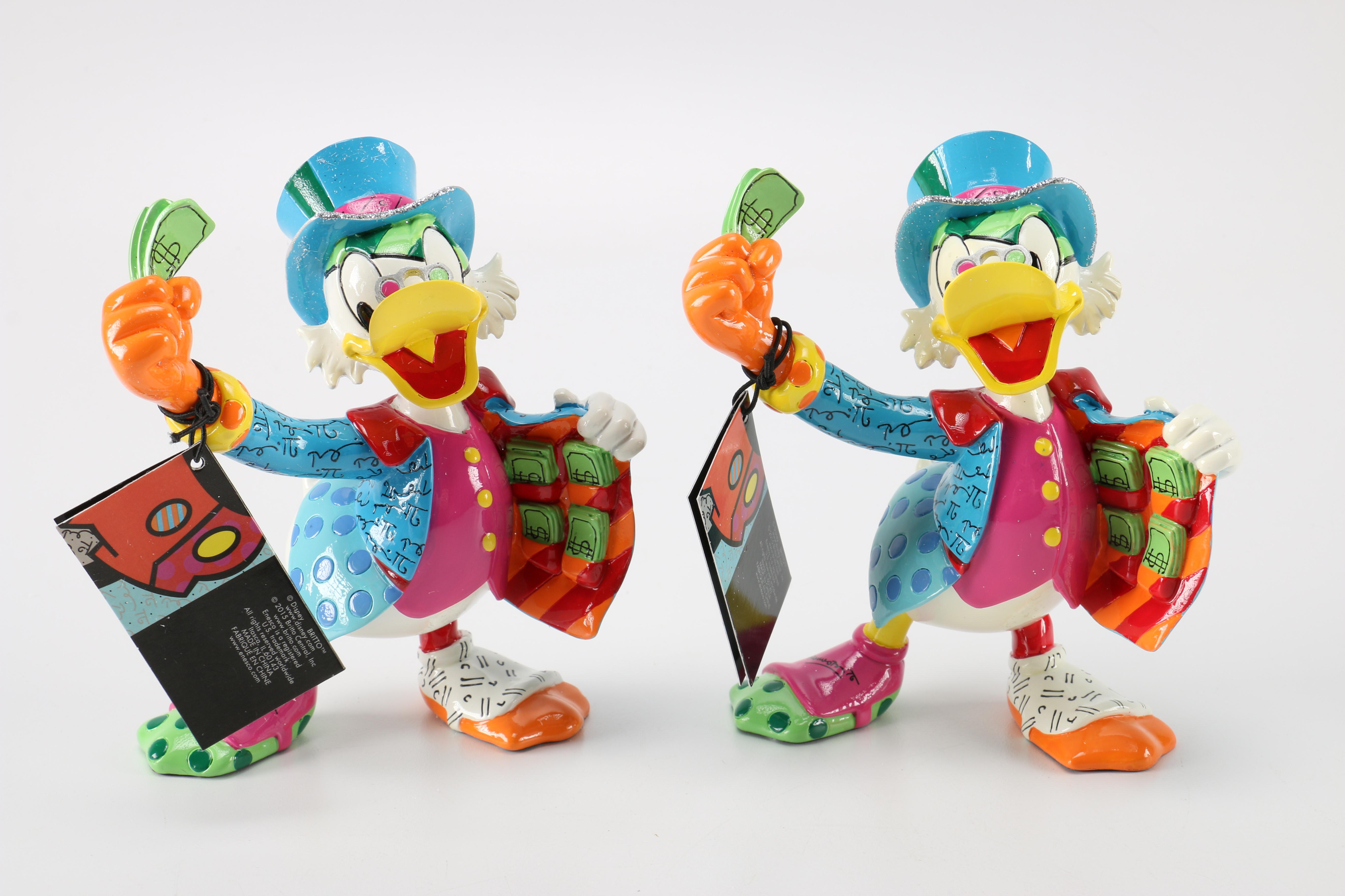Walt Disney Figurines Including  "Uncle Scrooge"