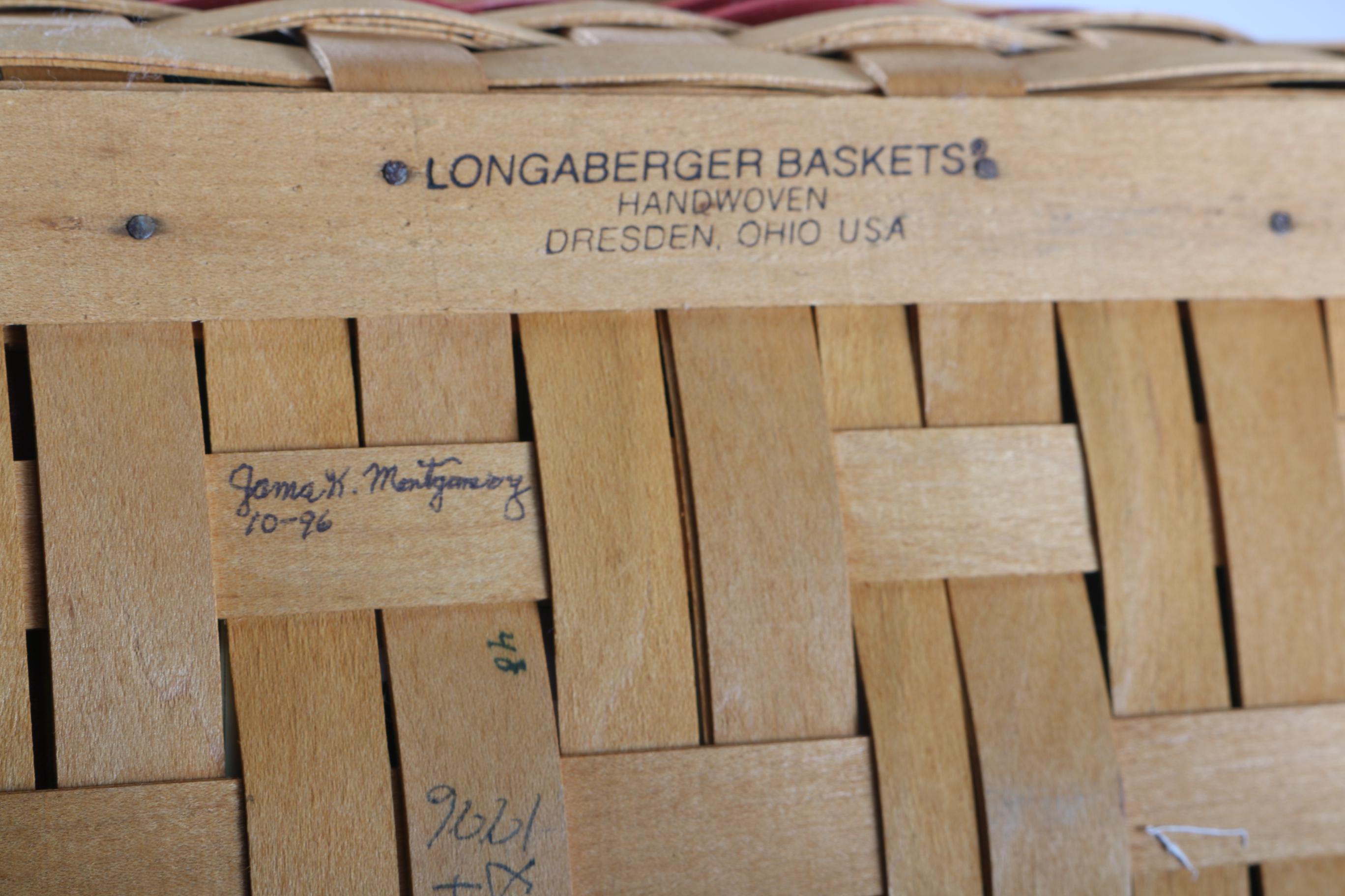 Longaberger Baskets Including Traditions Collection