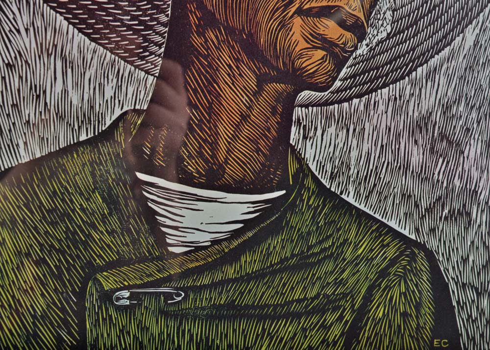 After Elizabeth Catlett Offset Lithograph "Sharecropper"
