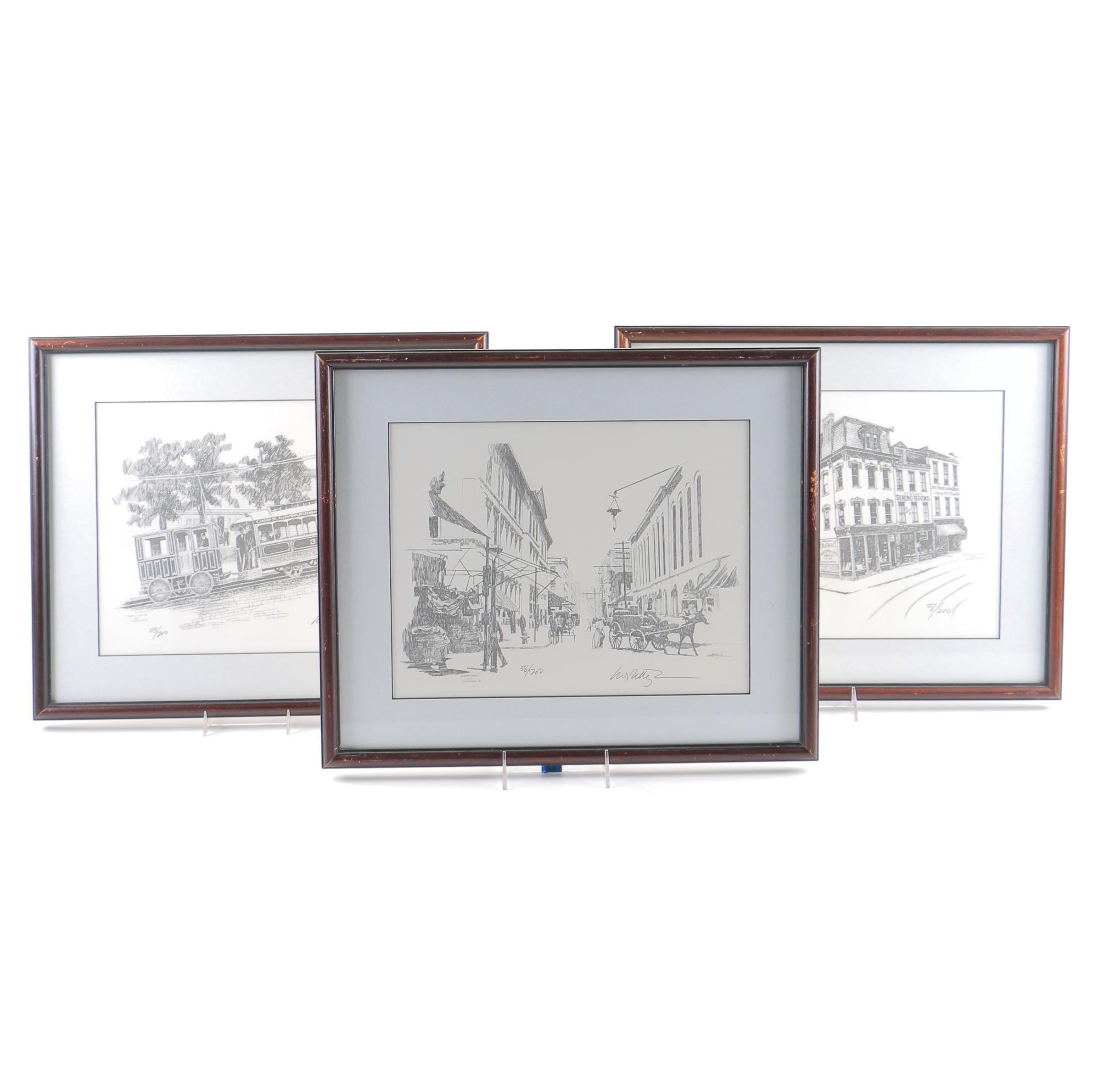 Pittsburgh Street Scene Prints