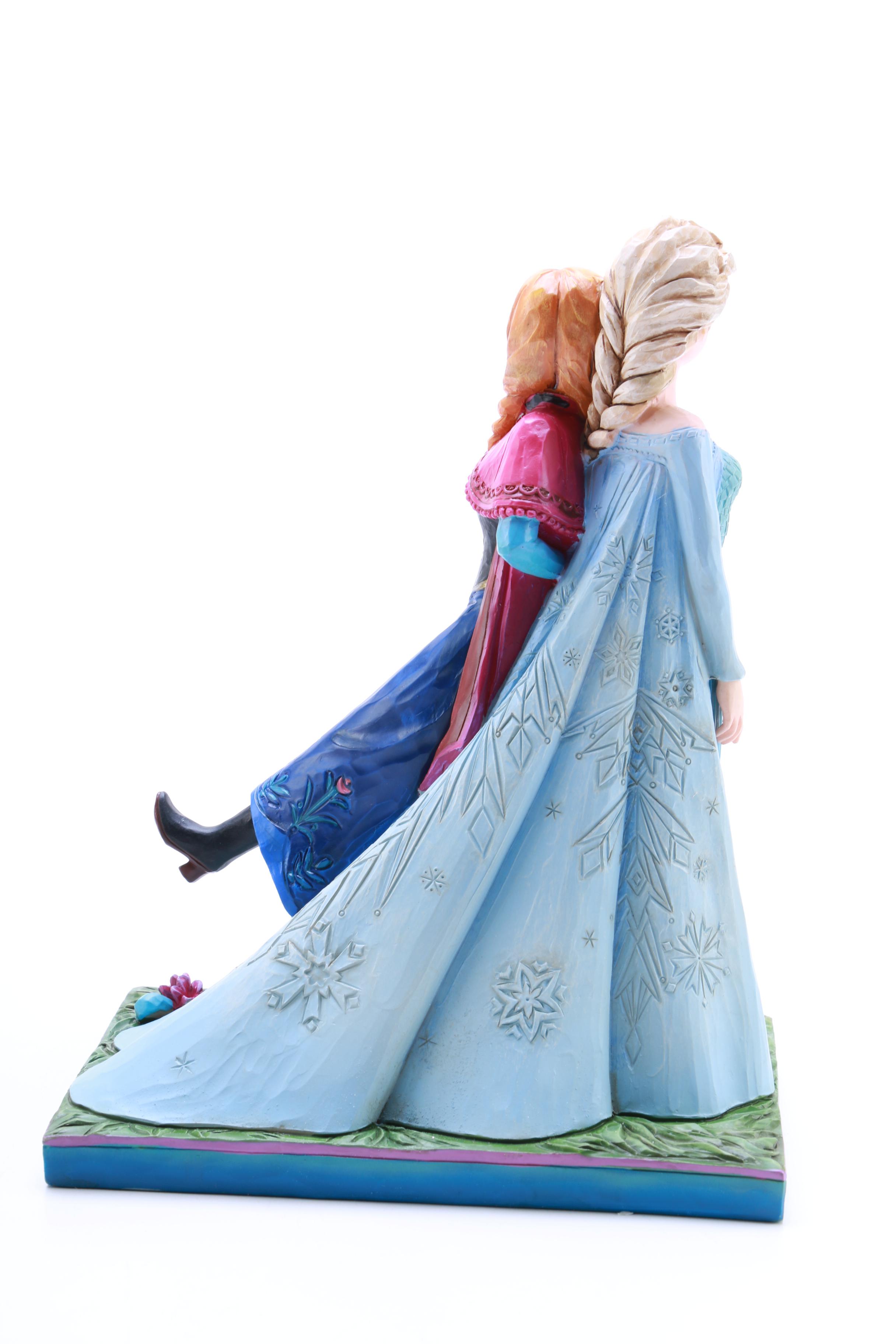 Enesco Figurines Including "Frozen" and "Gone With the Wind"