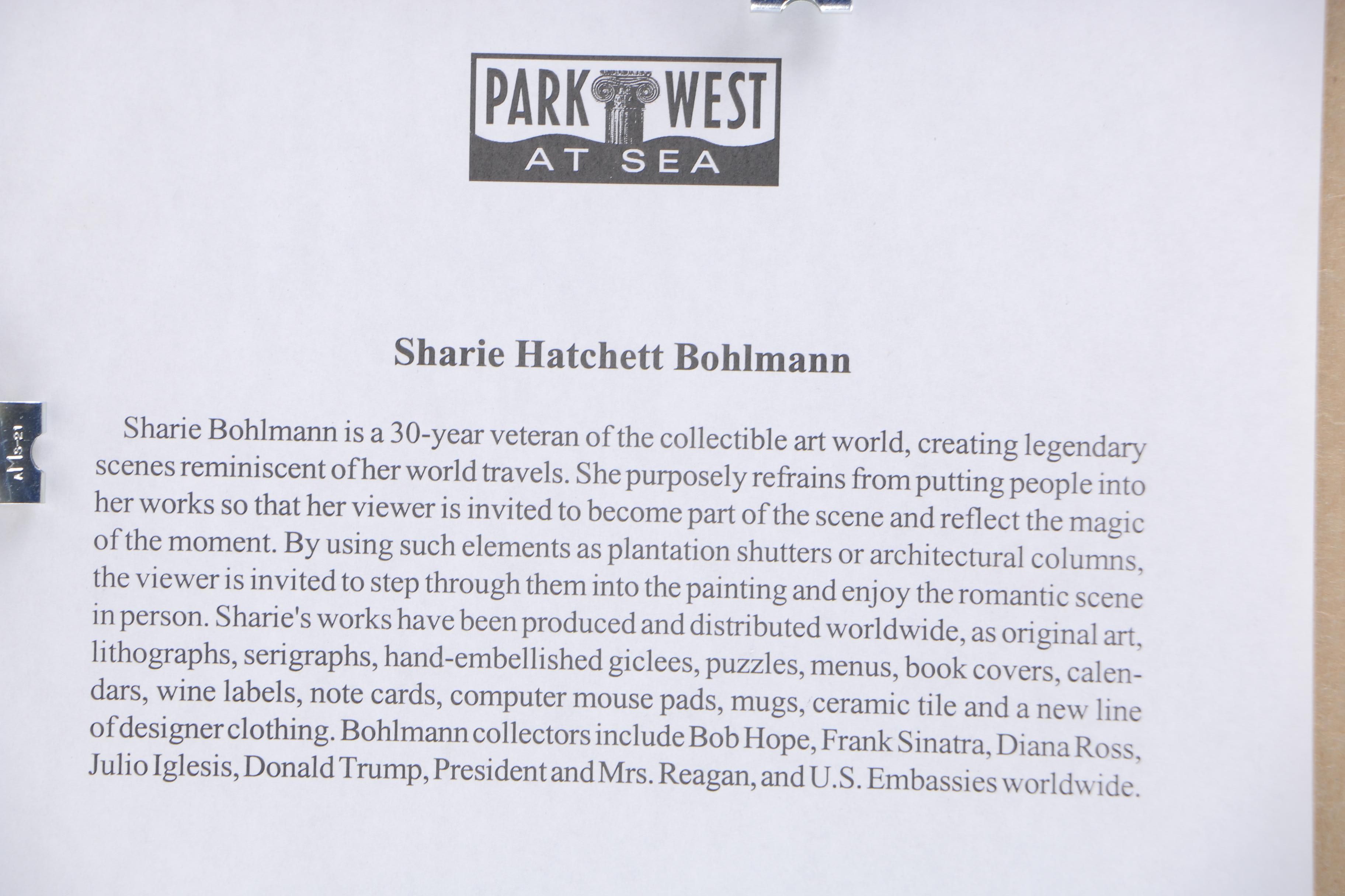 Sharie Bohlmann Seriolithograph "Fantasy Island"