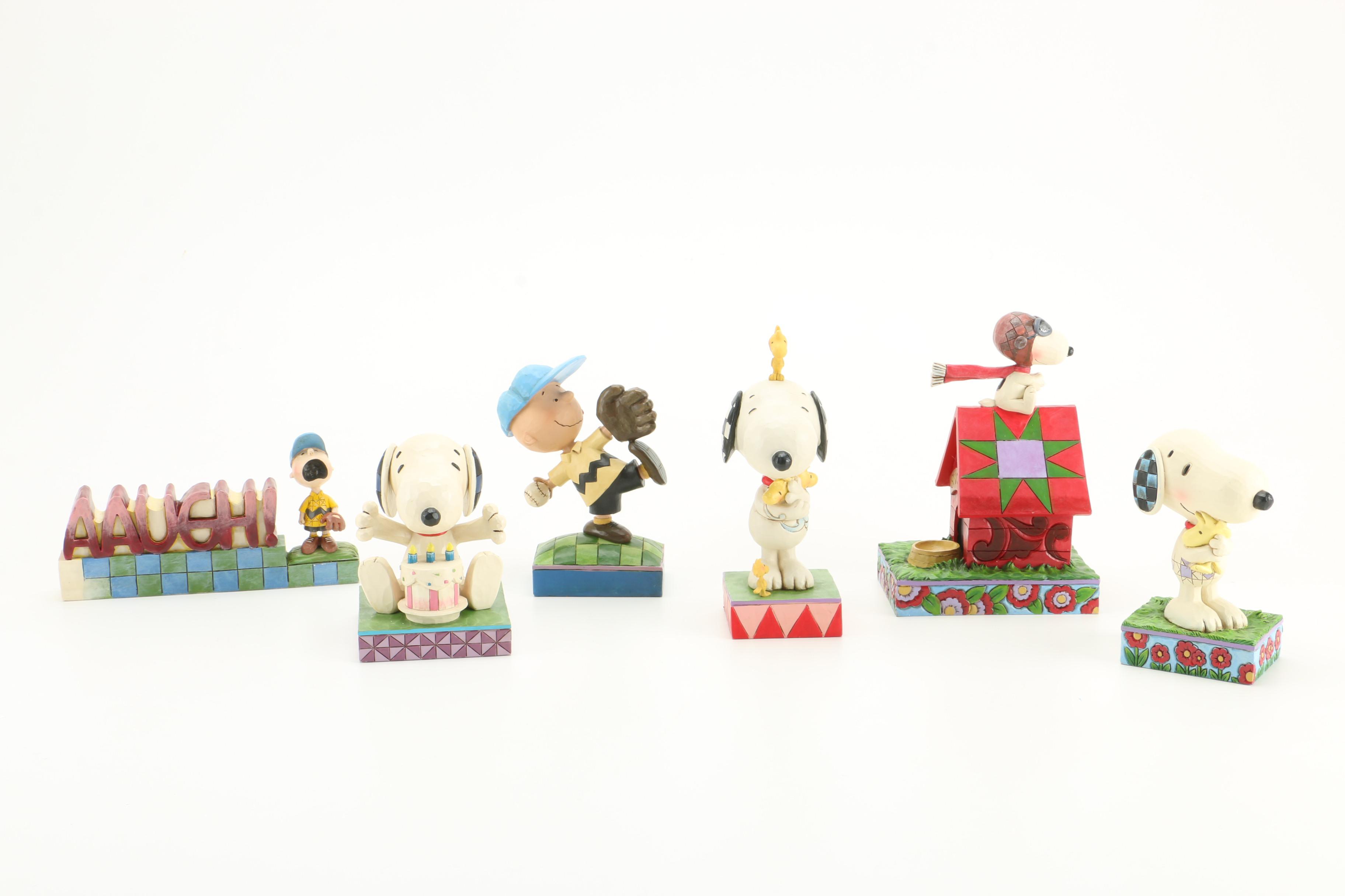 Enesco and Jim Shore Peanuts Figurines
