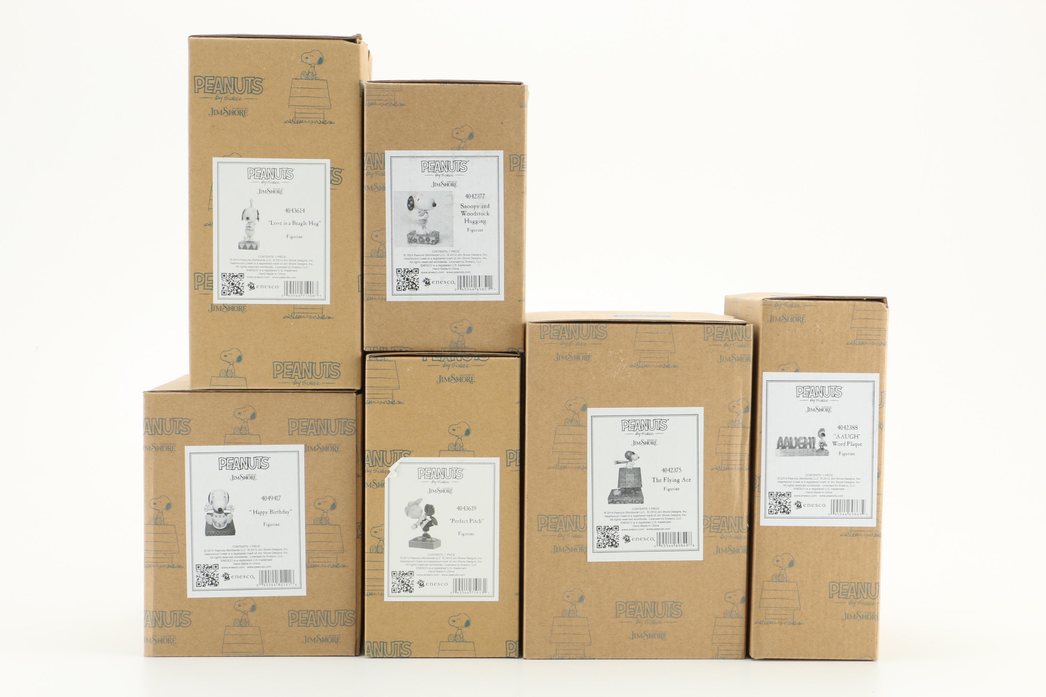 Enesco and Jim Shore Peanuts Figurines
