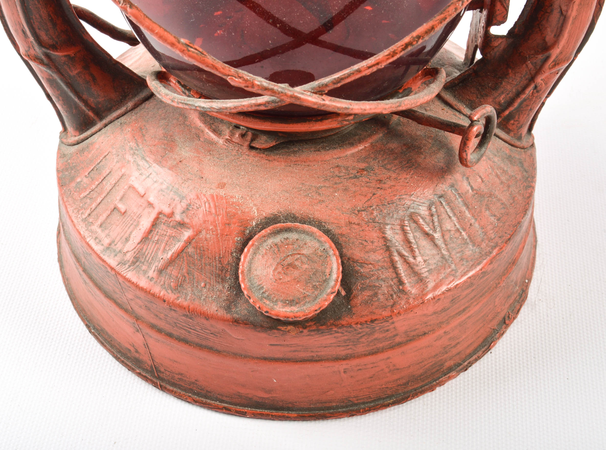 Two Vintage Dietz Little Wizard Railroad Lanterns