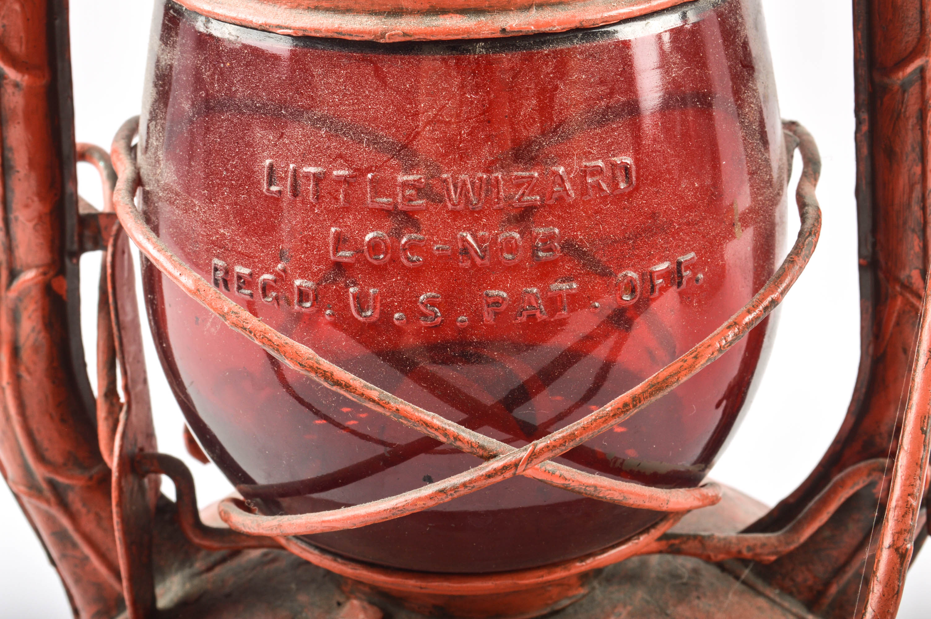 Two Vintage Dietz Little Wizard Railroad Lanterns