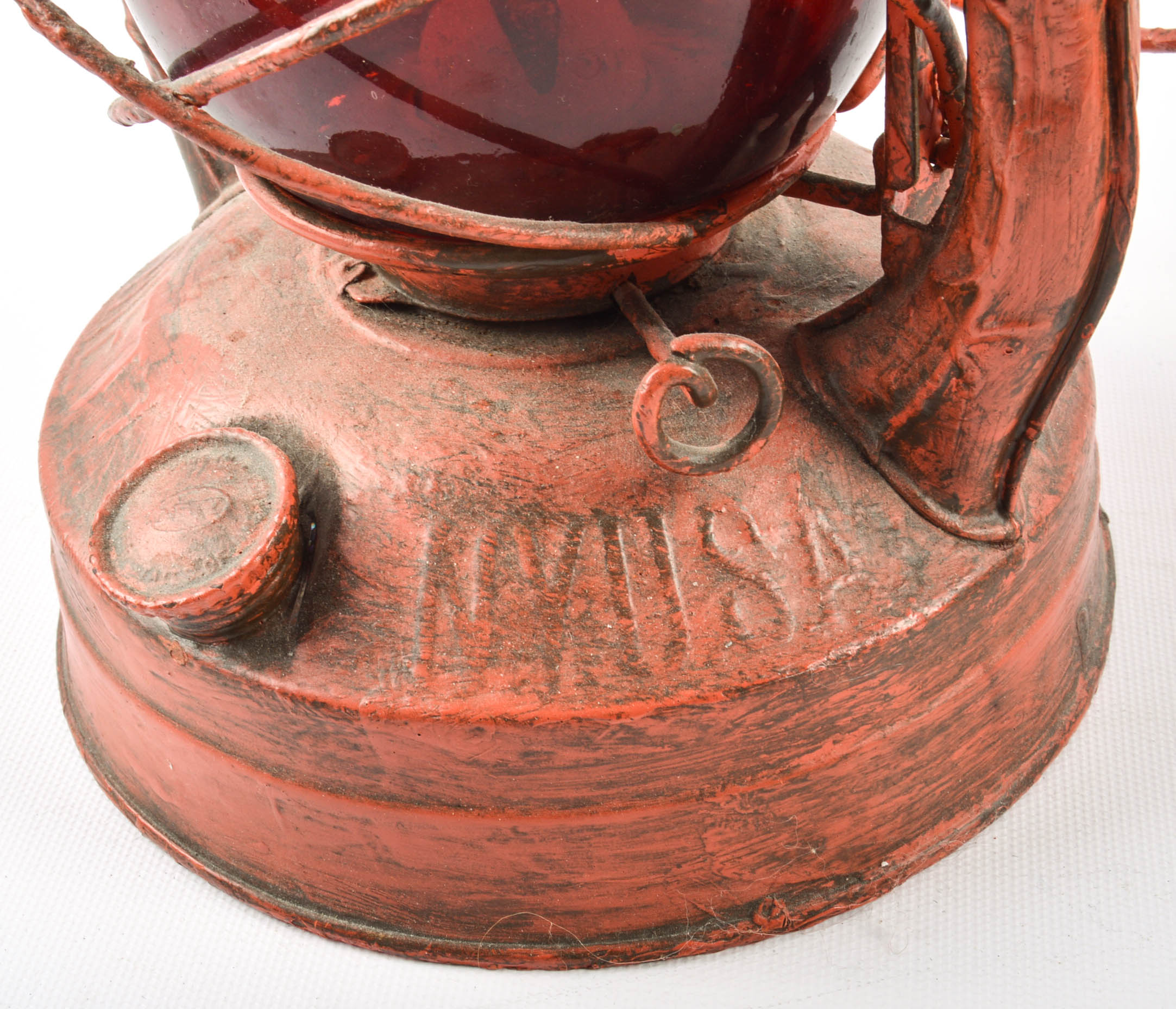 Two Vintage Dietz Little Wizard Railroad Lanterns