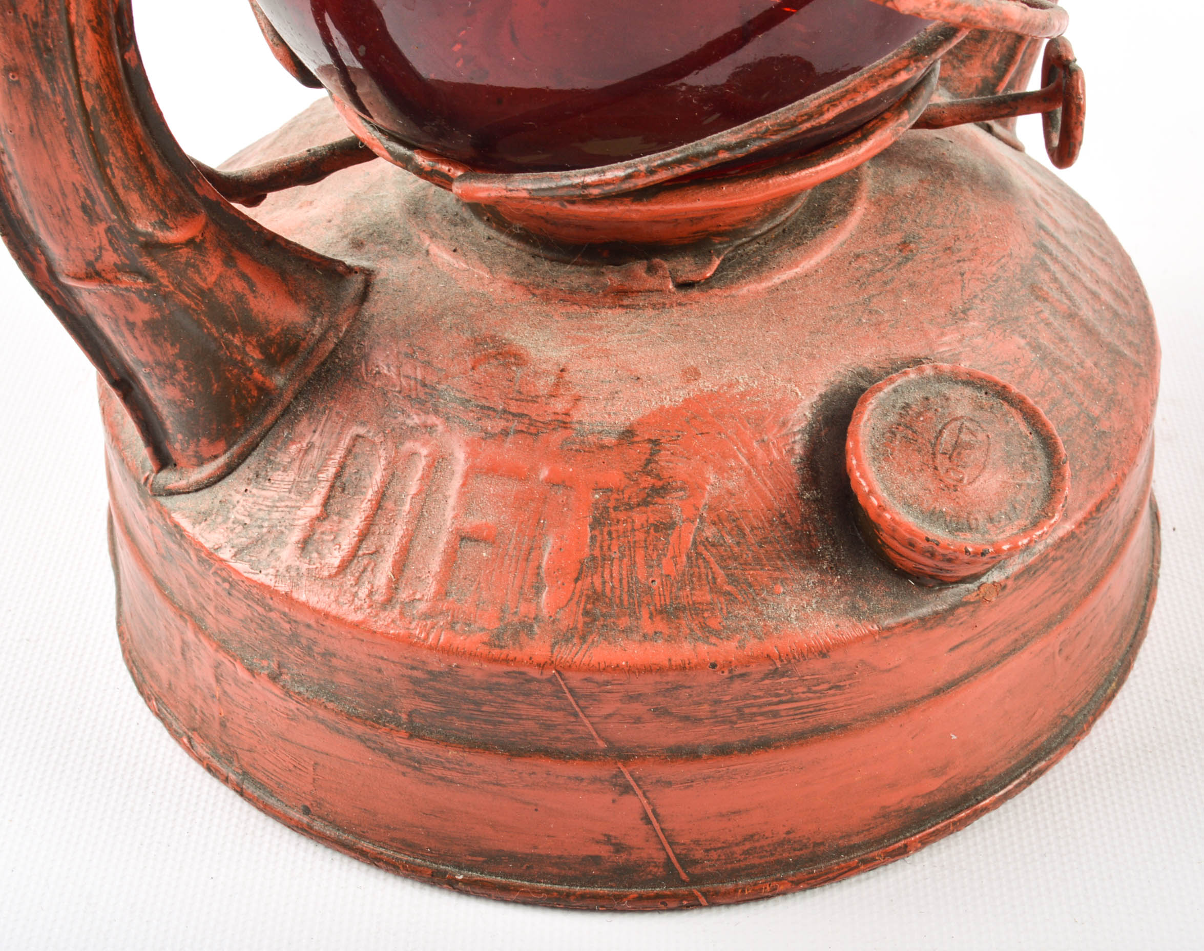 Two Vintage Dietz Little Wizard Railroad Lanterns