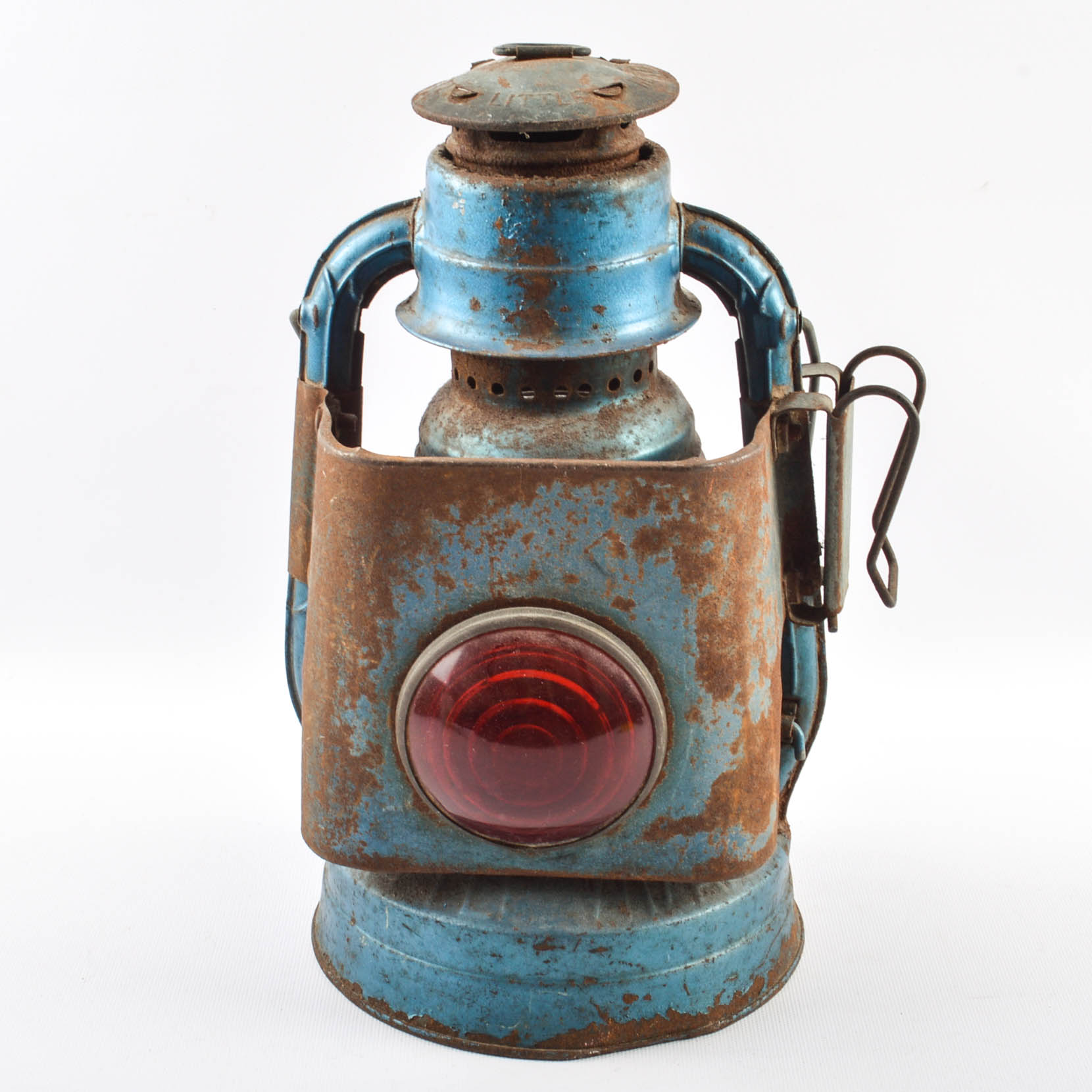 Two Vintage Dietz Little Wizard Railroad Lanterns