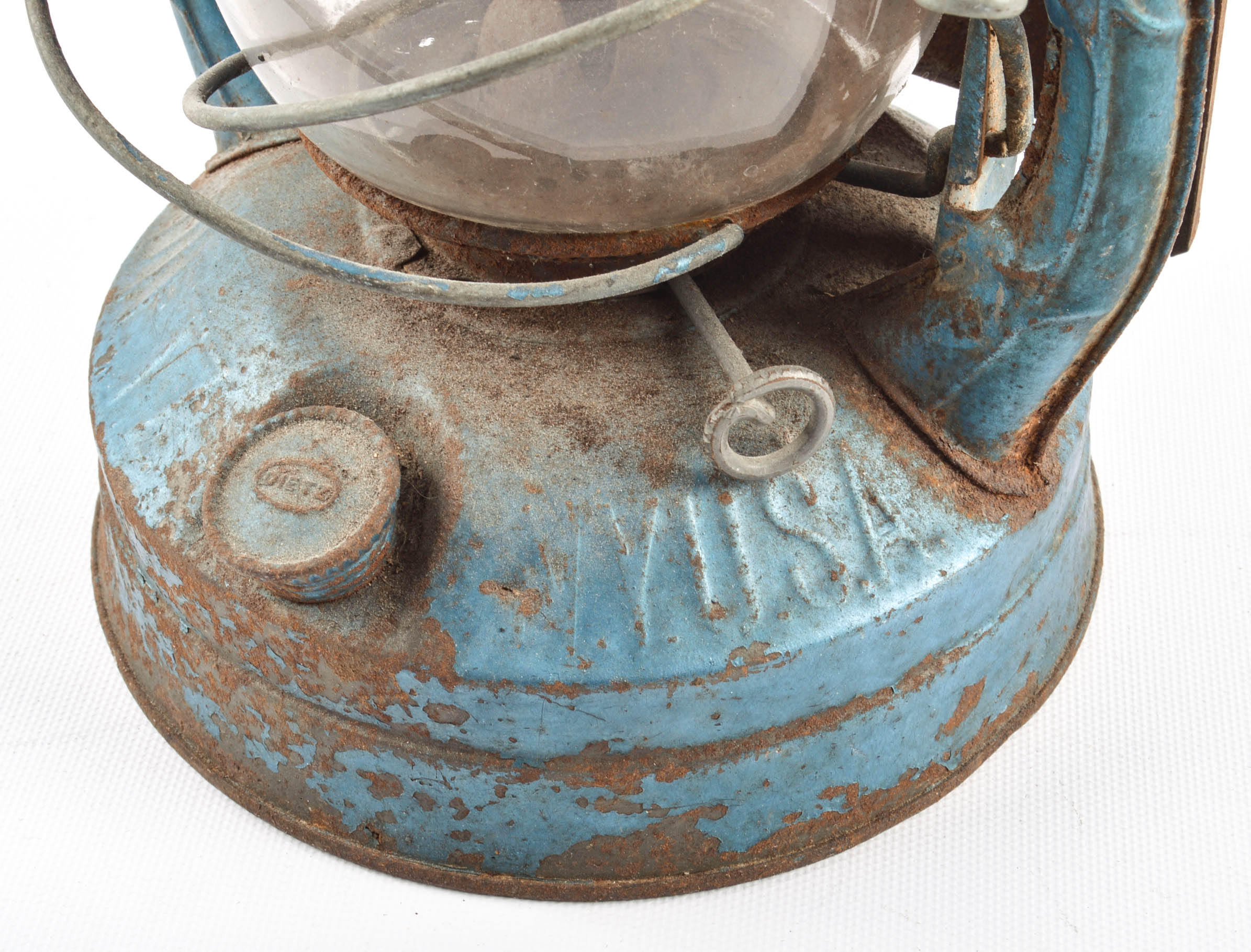 Two Vintage Dietz Little Wizard Railroad Lanterns