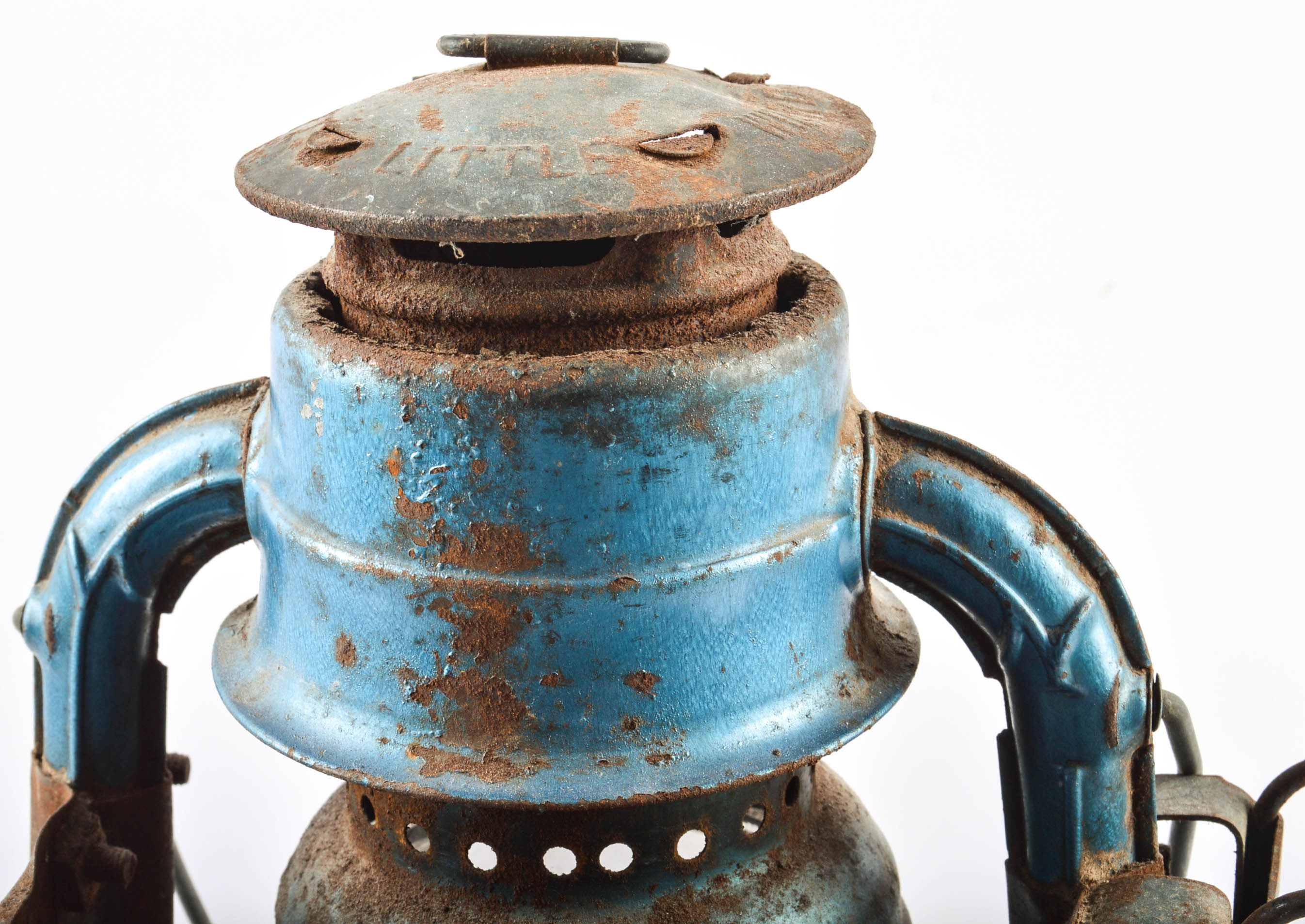 Two Vintage Dietz Little Wizard Railroad Lanterns