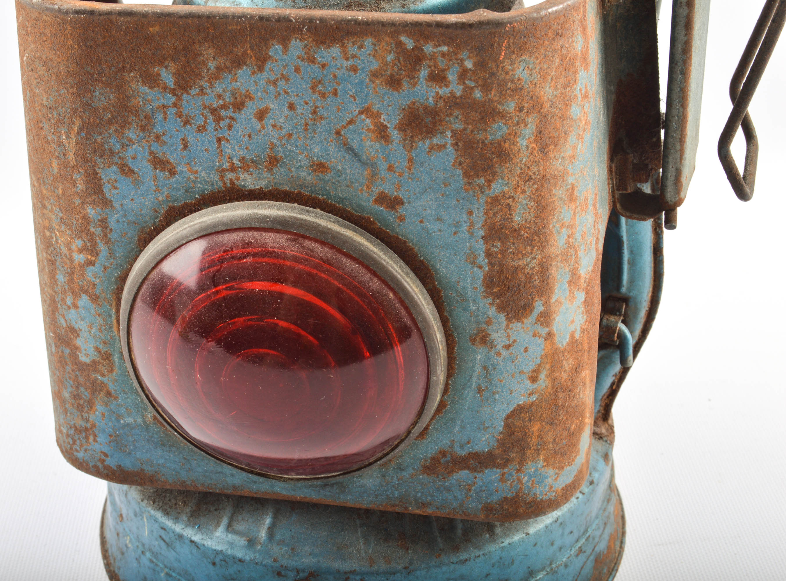 Two Vintage Dietz Little Wizard Railroad Lanterns