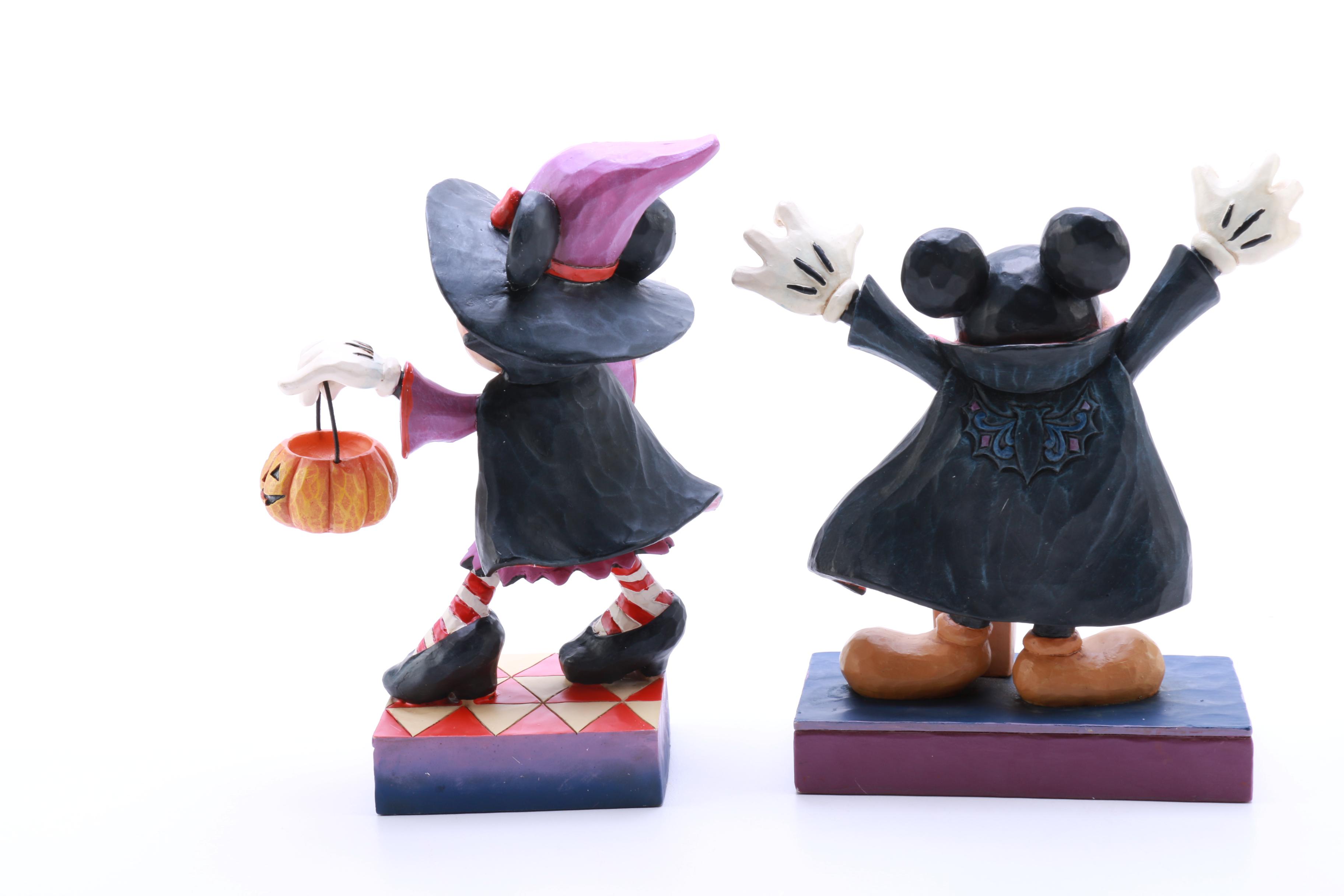 Disney Figurines Including "Beauty and the Beast"