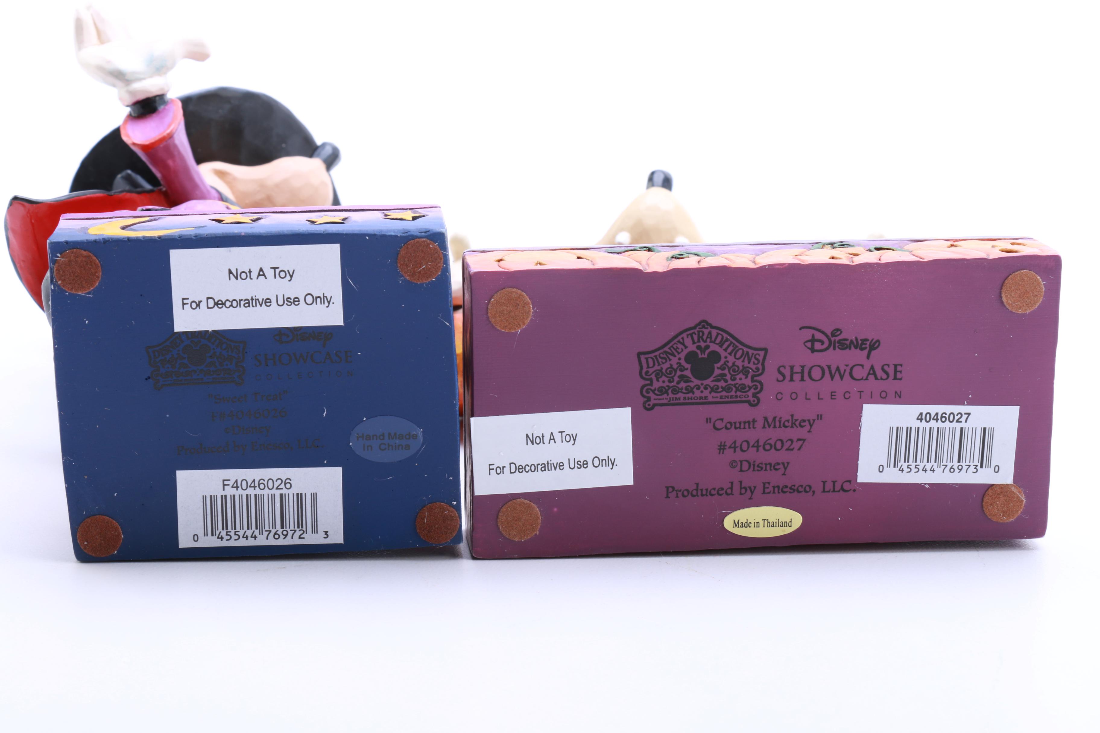 Disney Figurines Including "Beauty and the Beast"