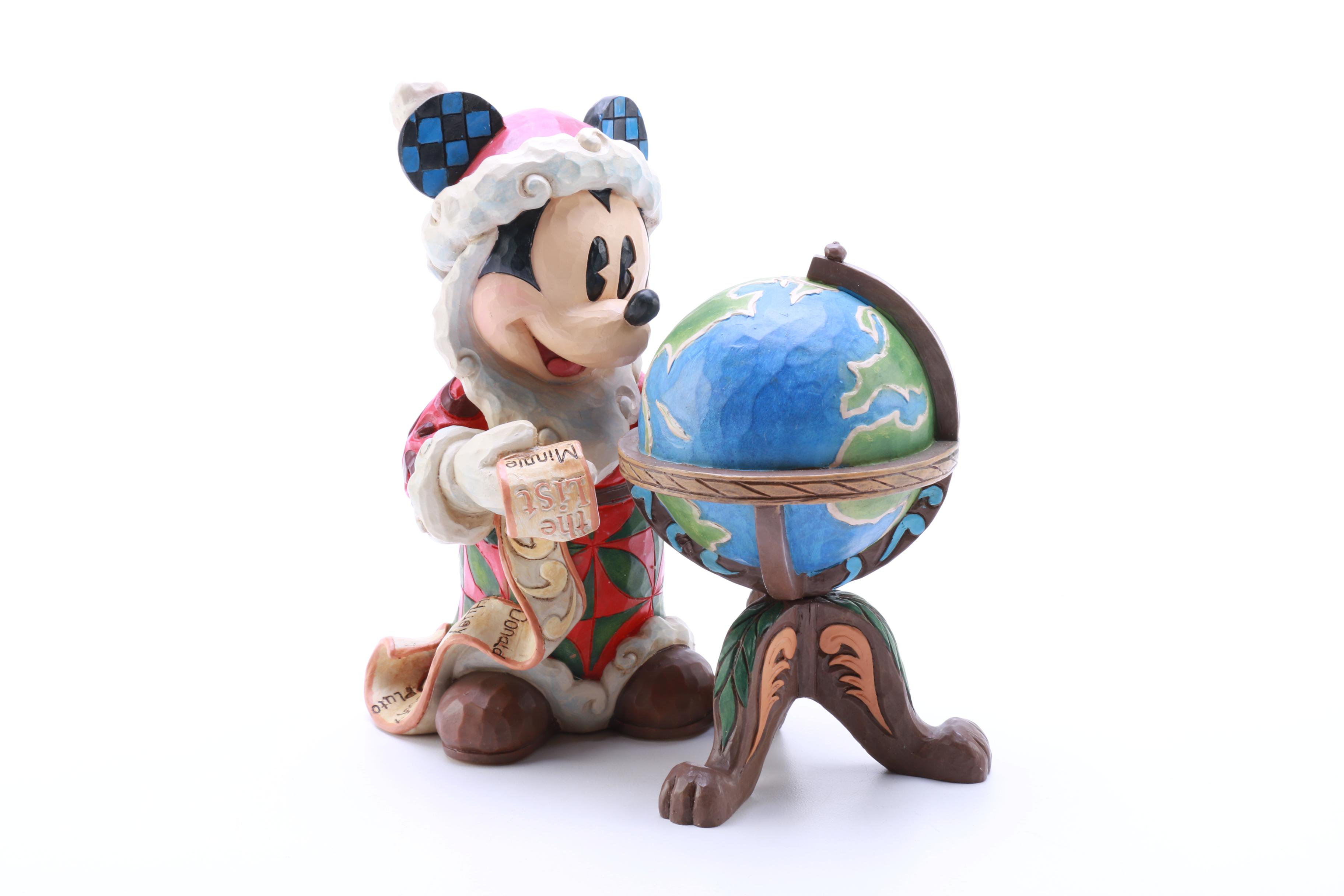 Disney Figurines Including "Beauty and the Beast"