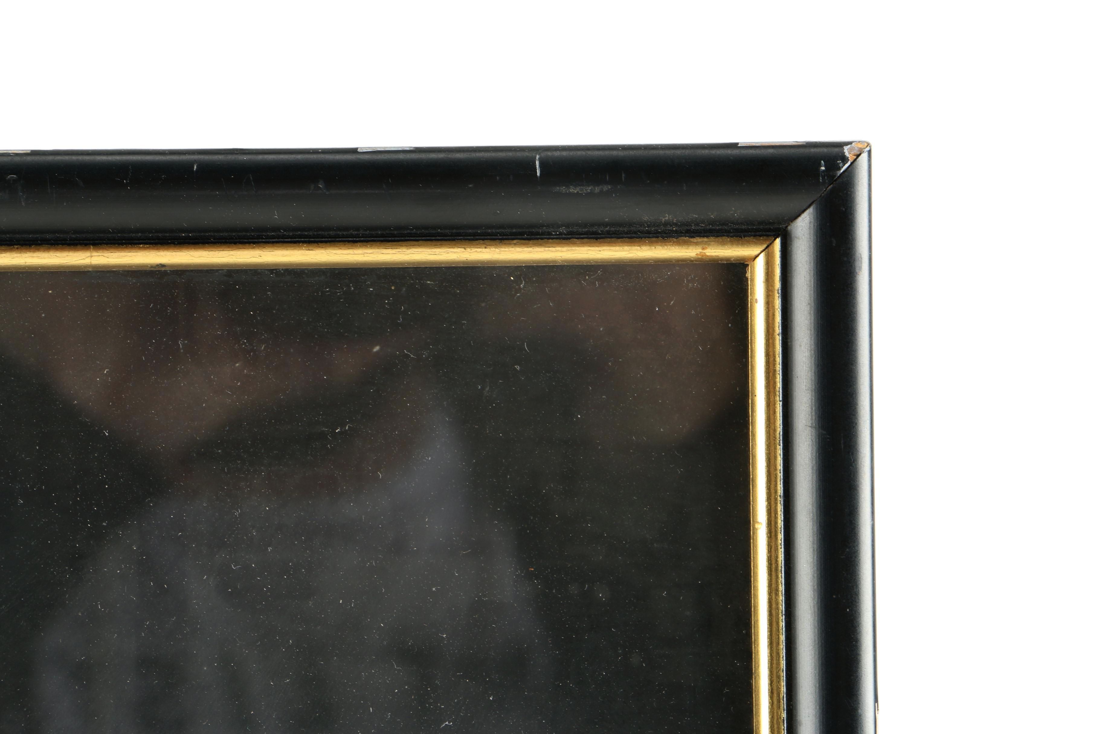 Mid-Century Black and White Photograph of Police Officer