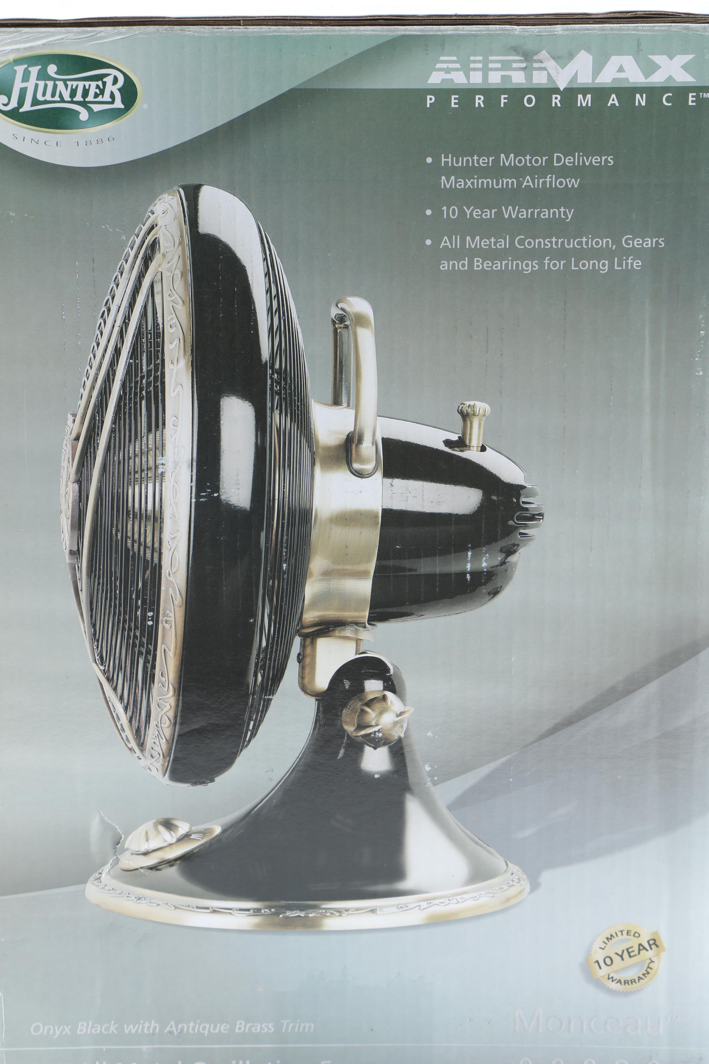 Hunter Monceau Oscillating Table Fan