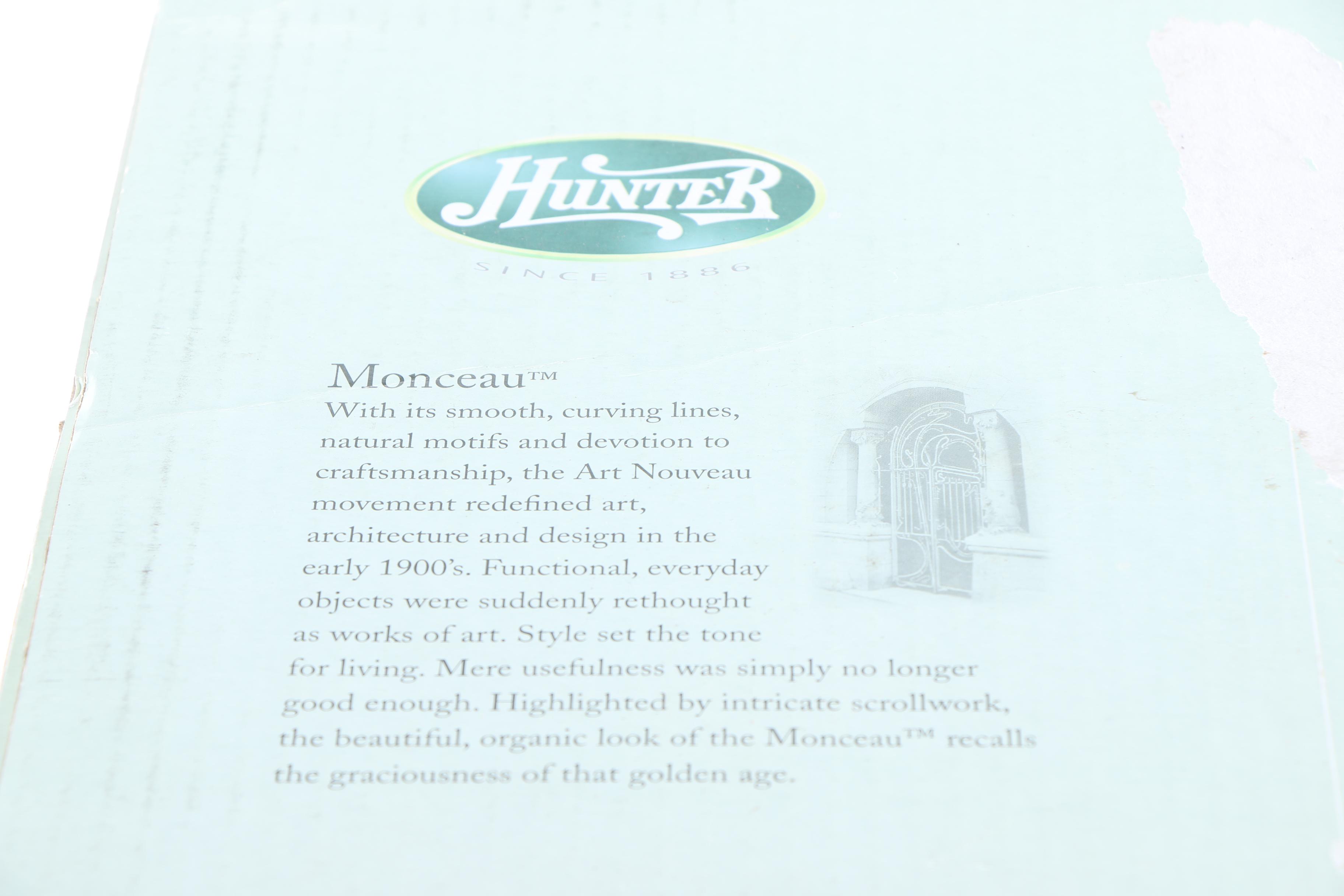 Hunter Monceau Oscillating Table Fan