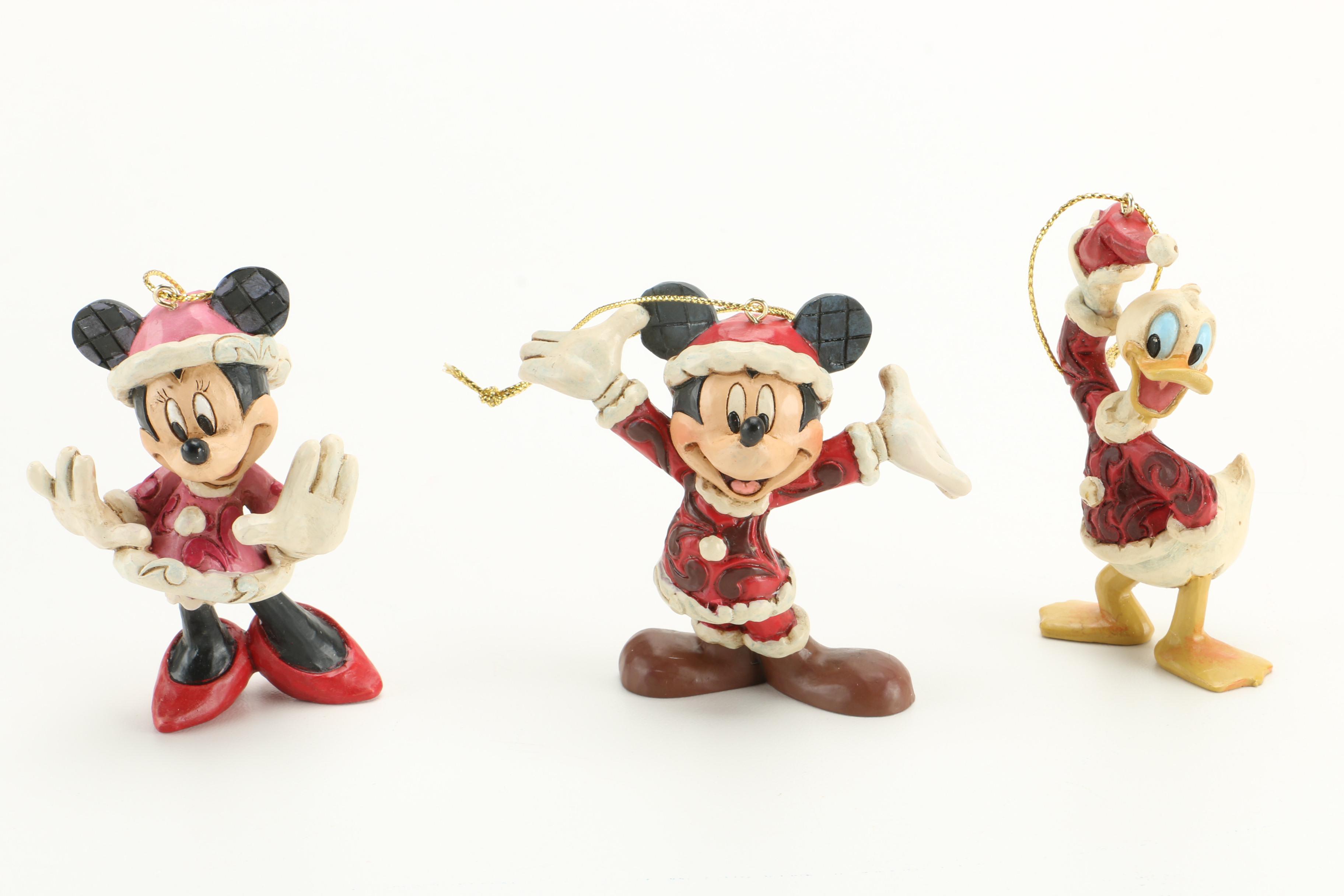 Disney Figurines and Ornaments Including "Sisters Forever"