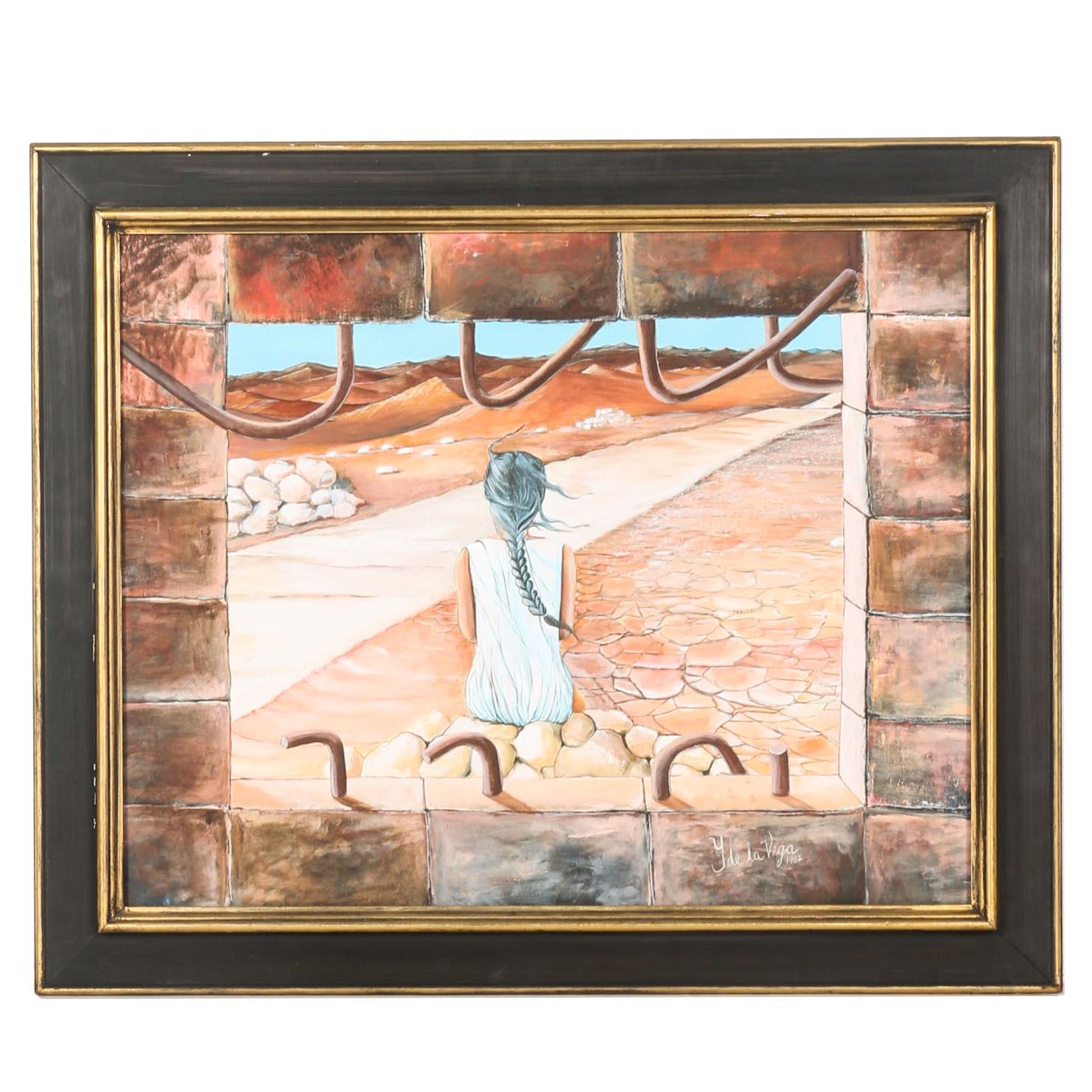 Jacqueline De La Vega Original Signed Oil Painting