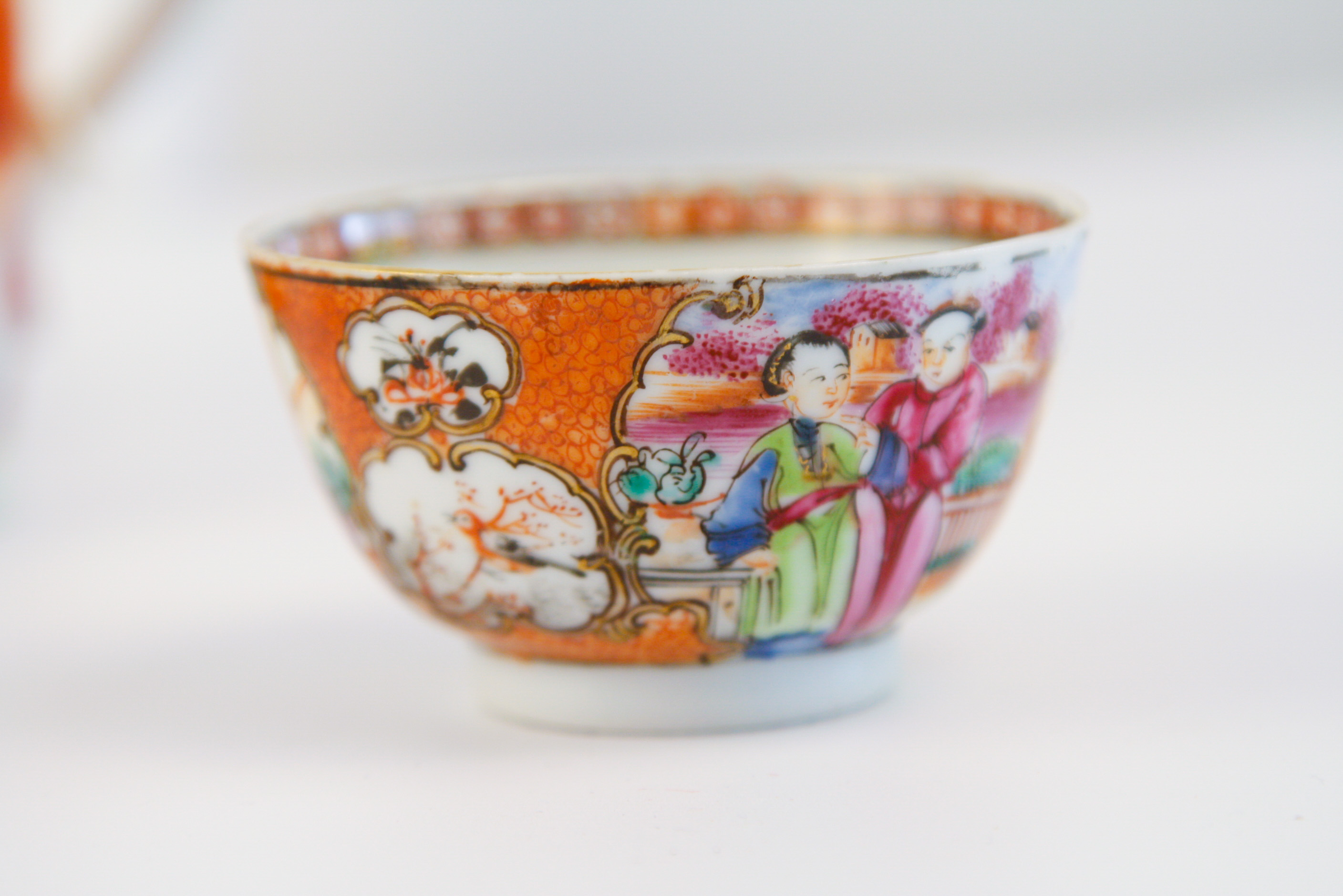 19th Century Chinese Porcelain Tea Wares