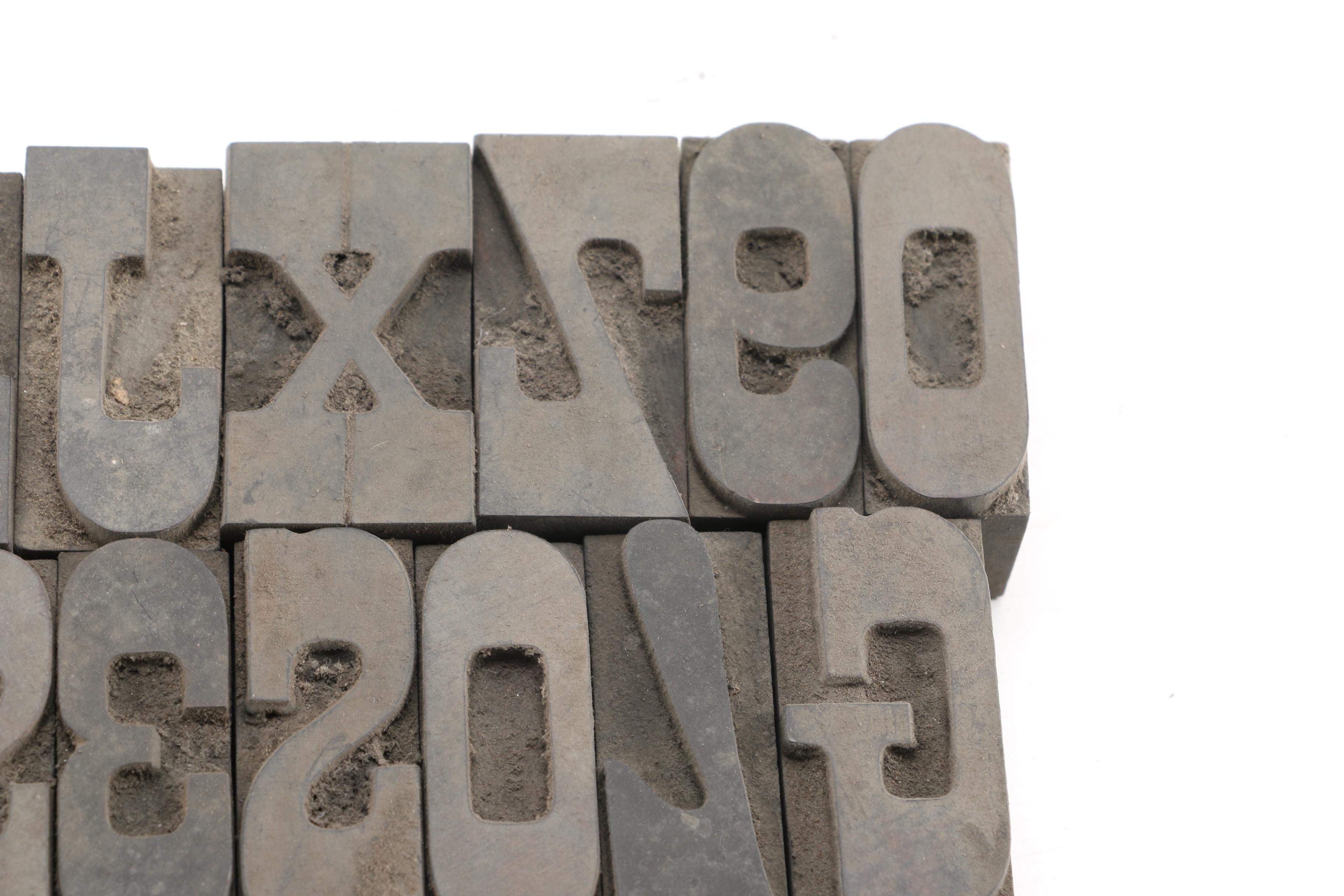 Wooden Printing Blocks