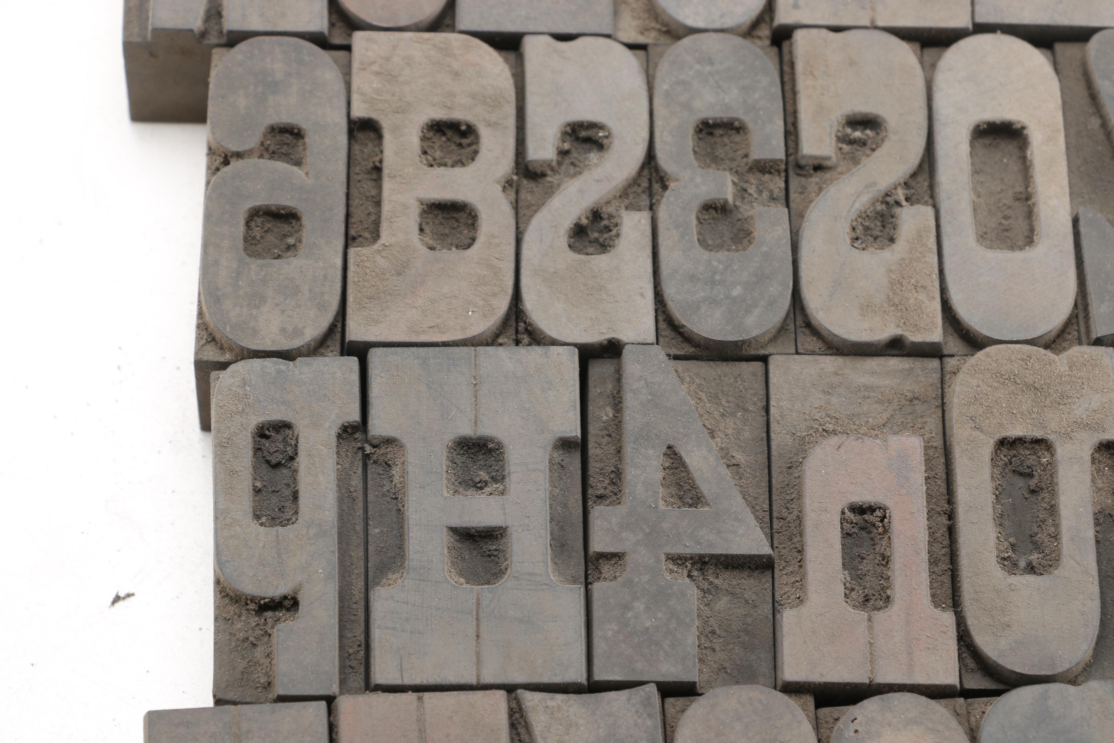 Wooden Printing Blocks