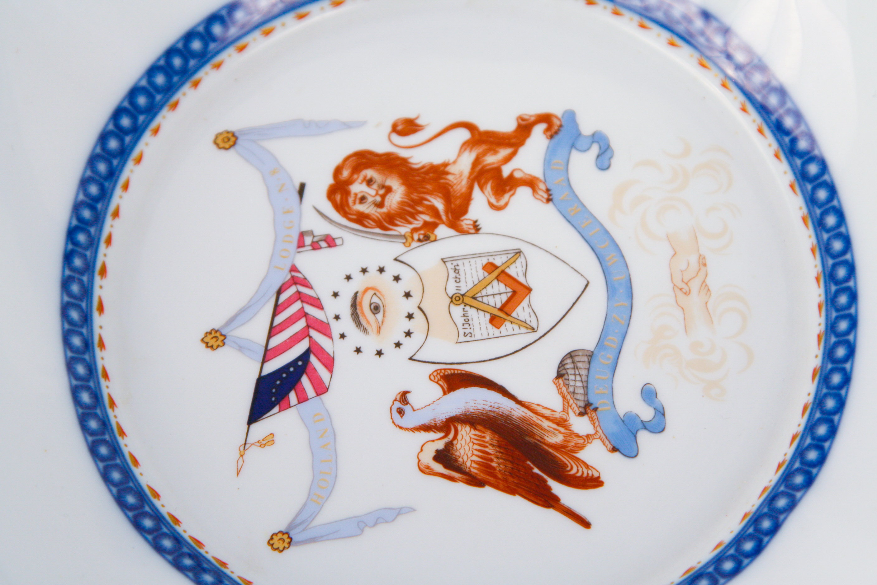 Collection of Masonic Porcelain