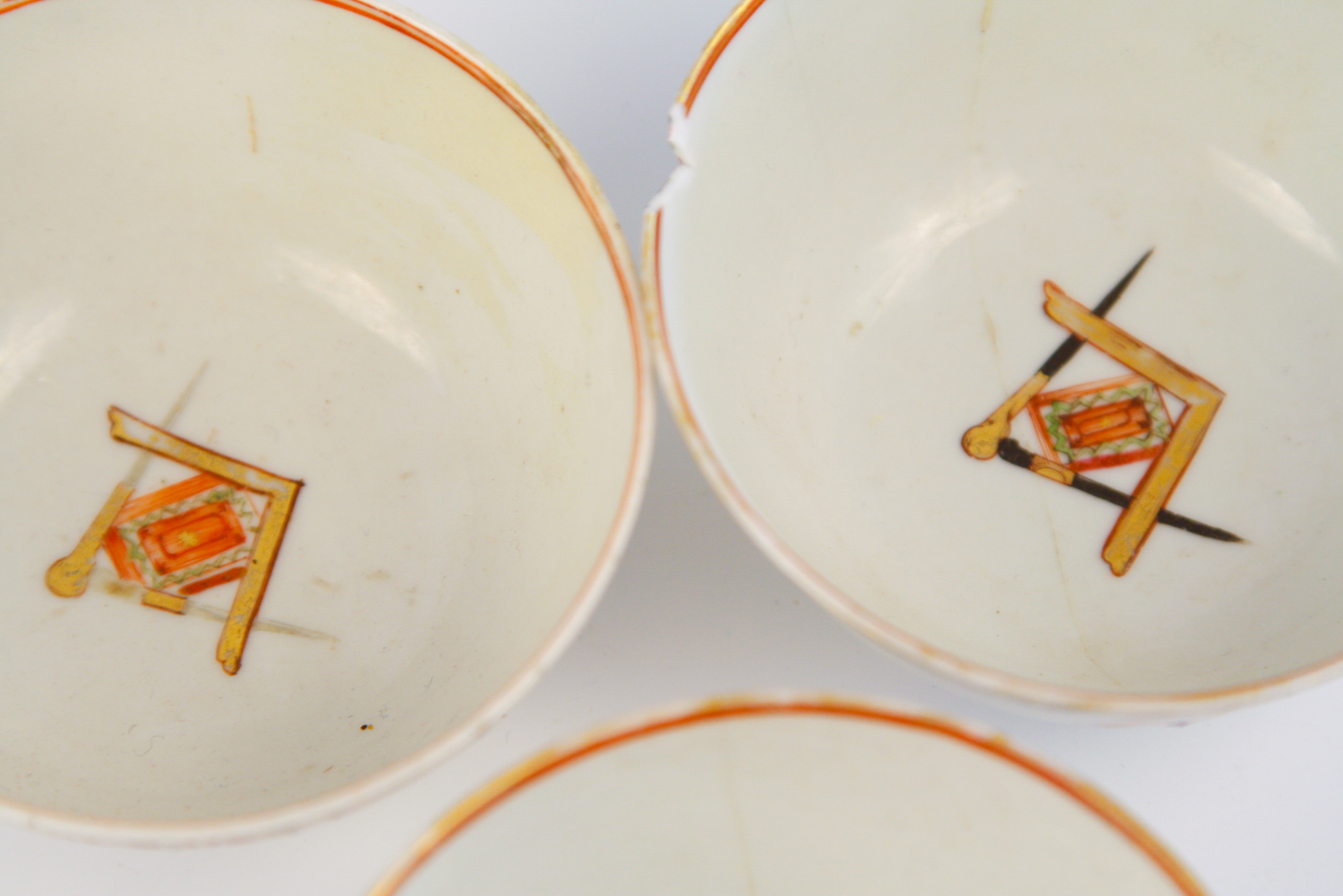 Collection of Masonic Porcelain