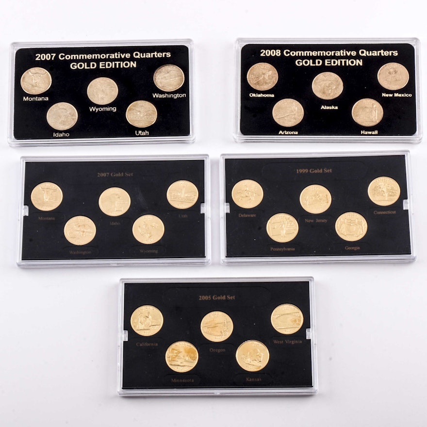 U.S. Statehood Gold Quarter Collection