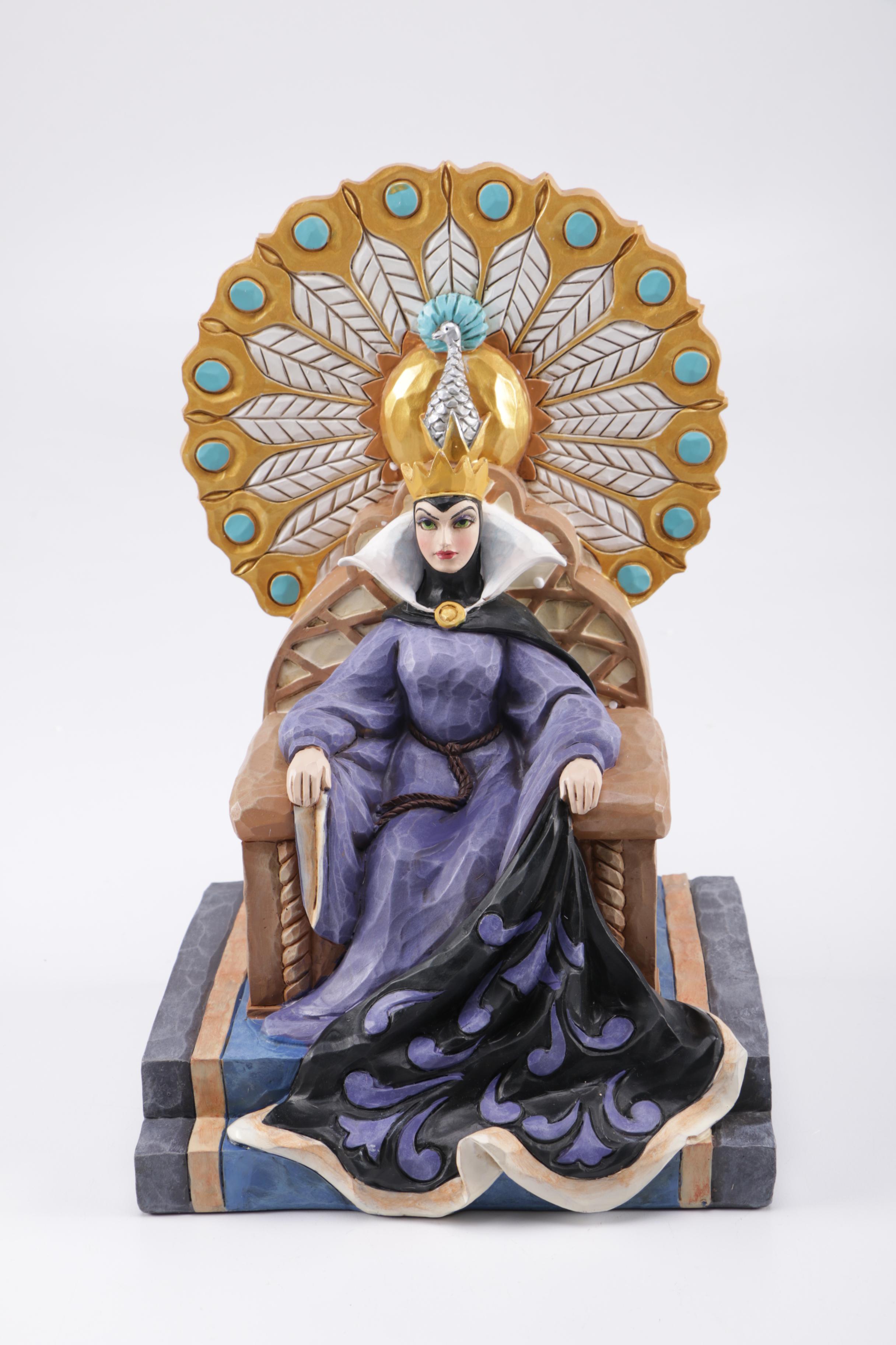 Disney Traditions Figurines Including "Evil Enthroned"
