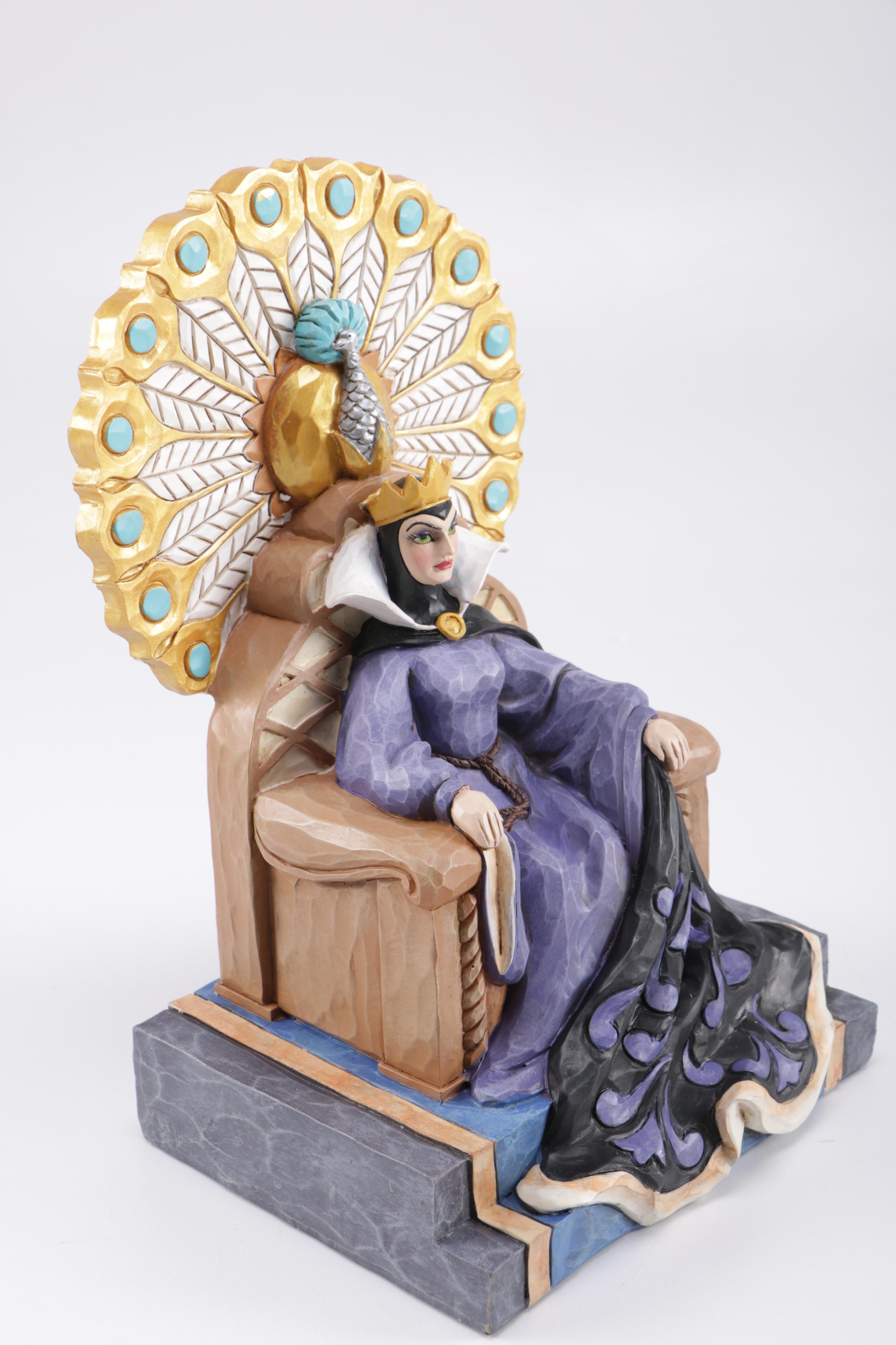 Disney Traditions Figurines Including "Evil Enthroned"