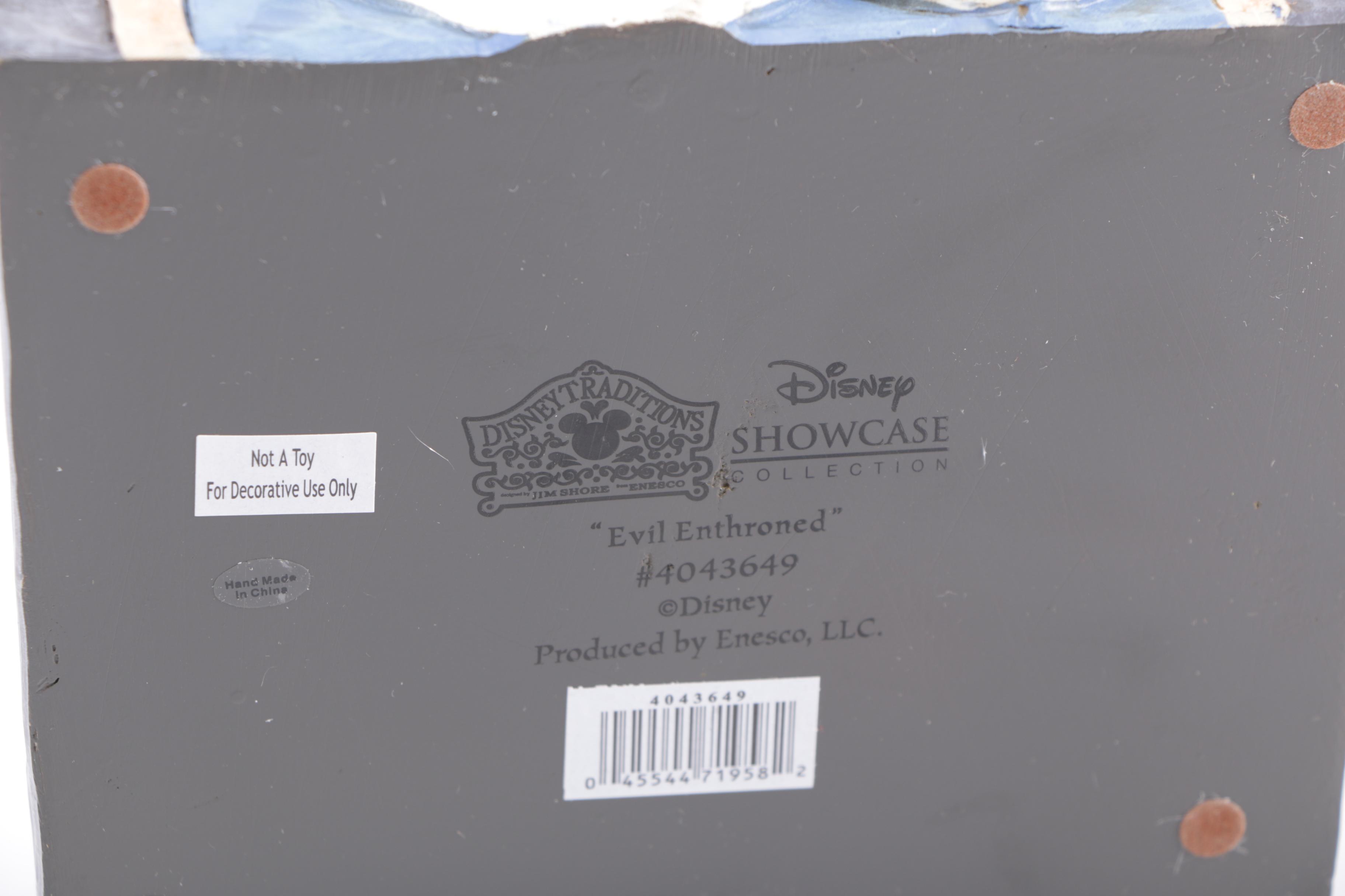 Disney Traditions Figurines Including "Evil Enthroned"