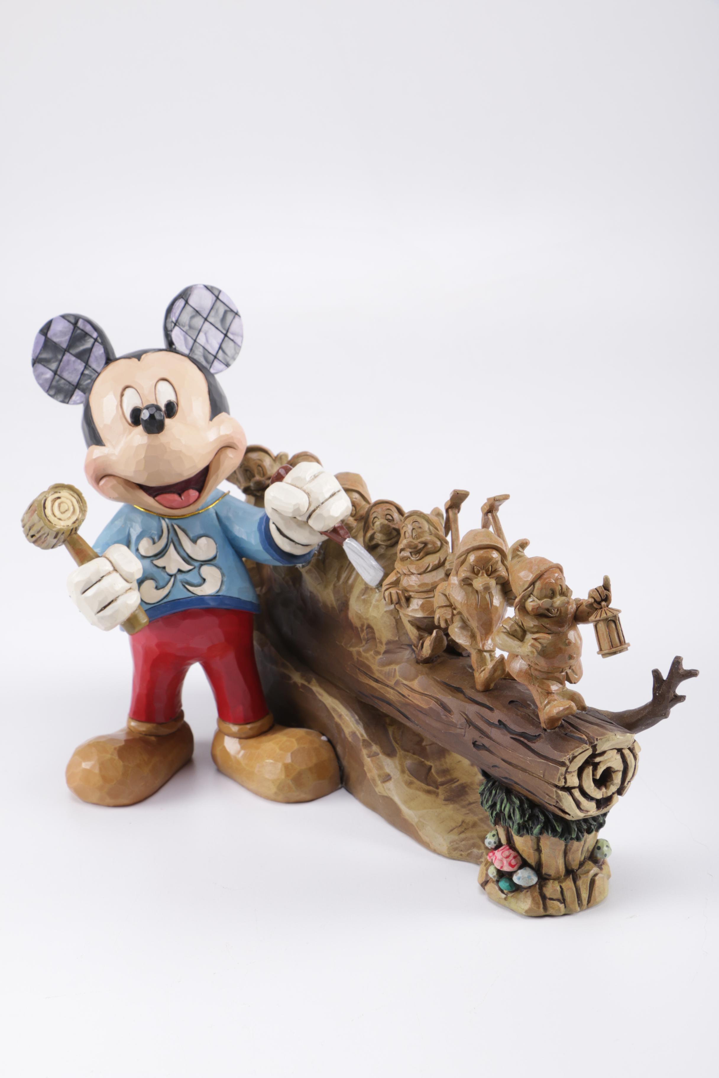 Disney Traditions Figurines Including "Evil Enthroned"