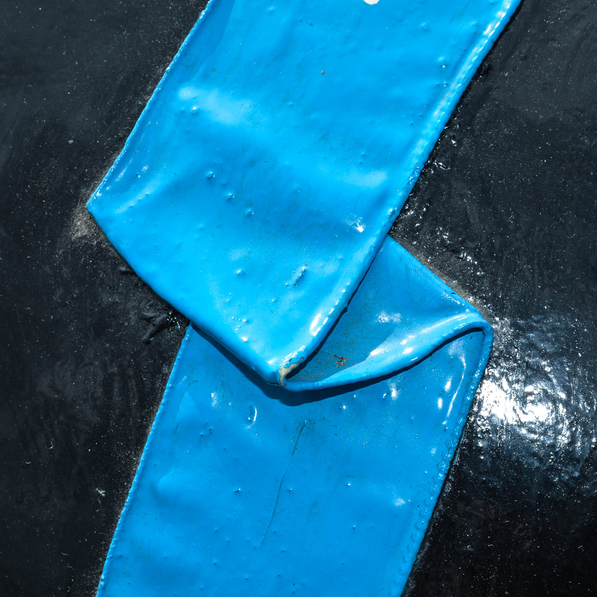 Cincinnati's "Big Pig Gig" Pig Sculpture "Get The Blues" Pig