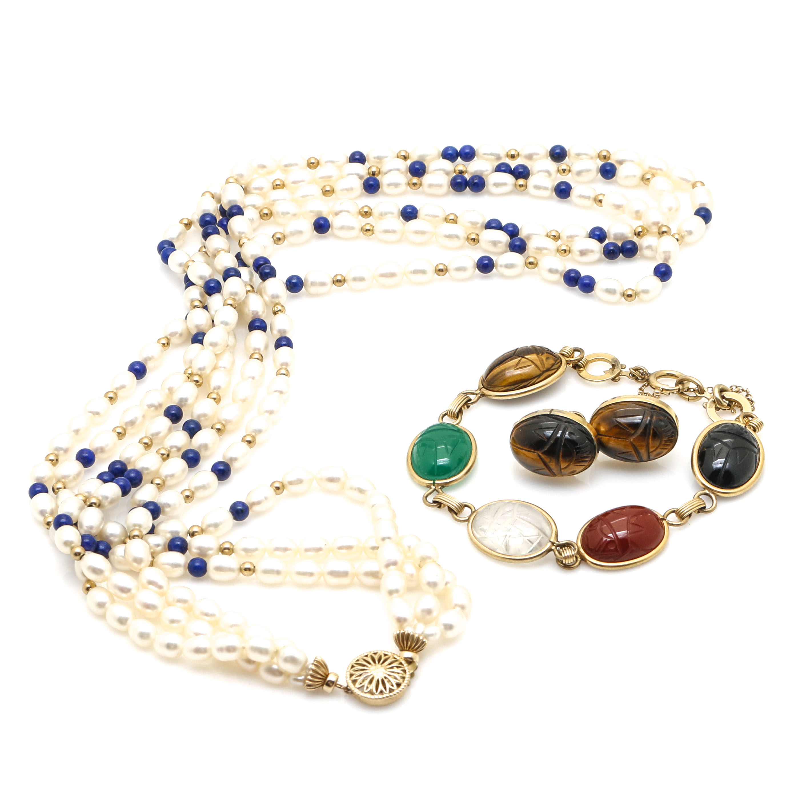 Assortment of Costume Jewelry